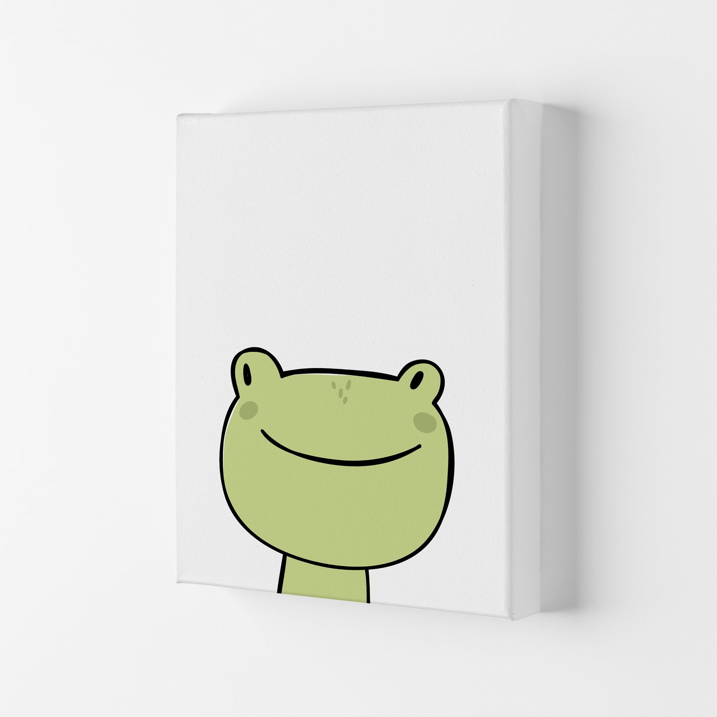 Frog Art Print by Pixy Paper Canvas