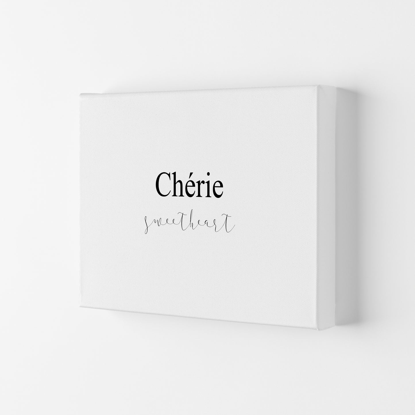 Cherie Art Print by Pixy Paper Canvas