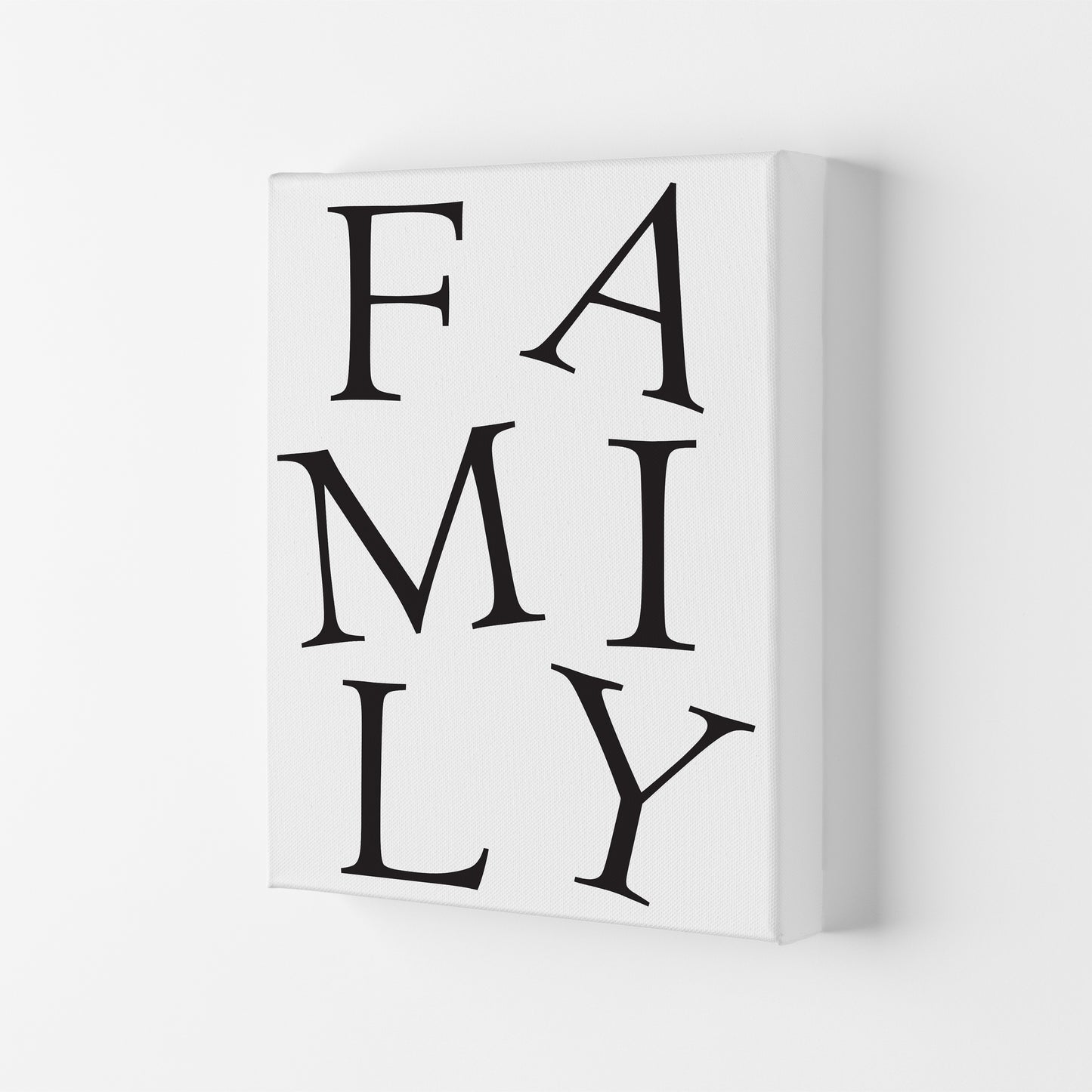 Family Art Print by Pixy Paper Canvas