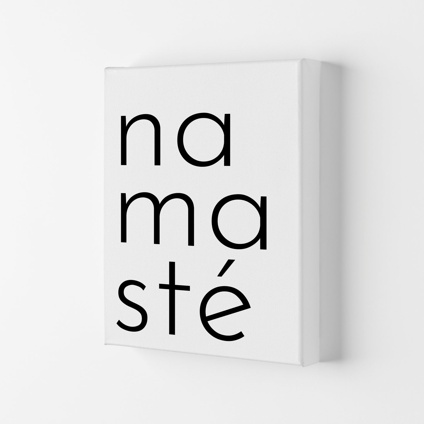 Namaste Art Print by Pixy Paper Canvas