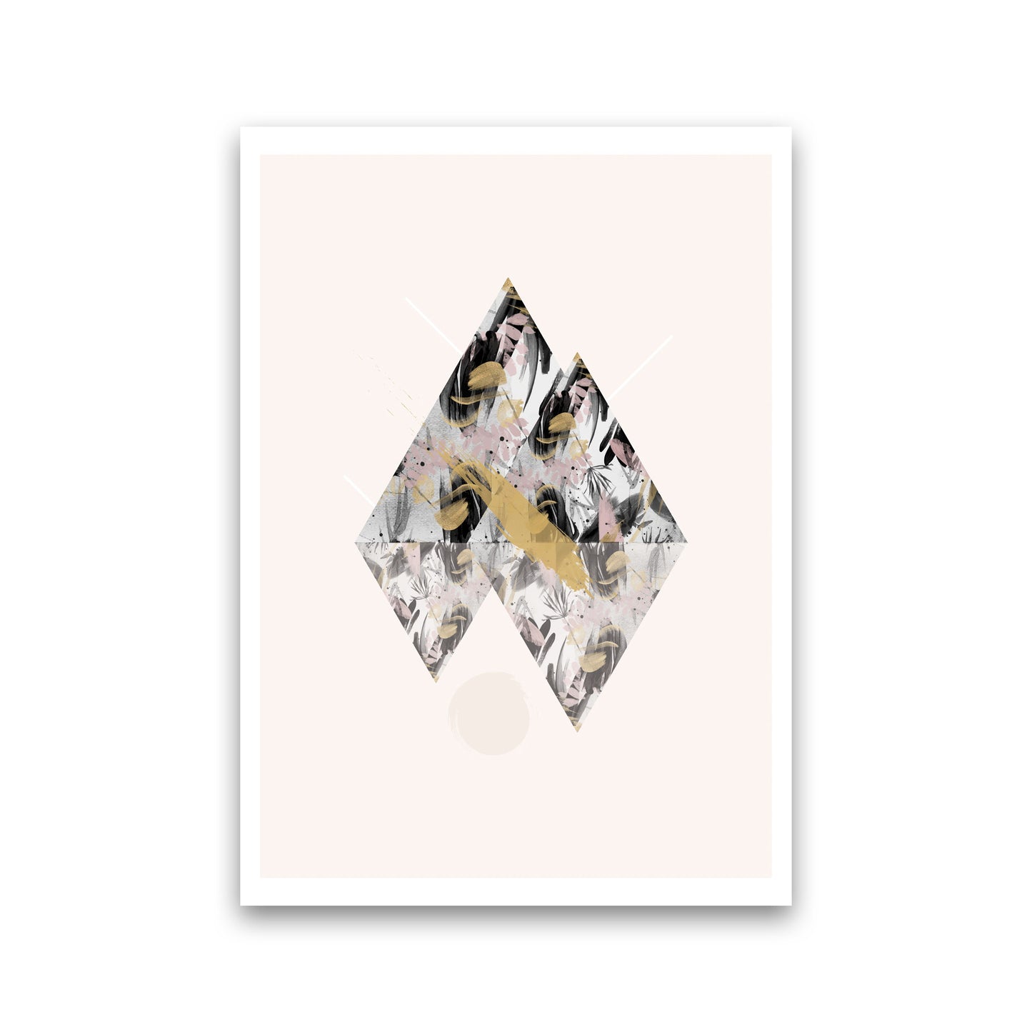 Random Geo Styles 2 Modern Print Print Only