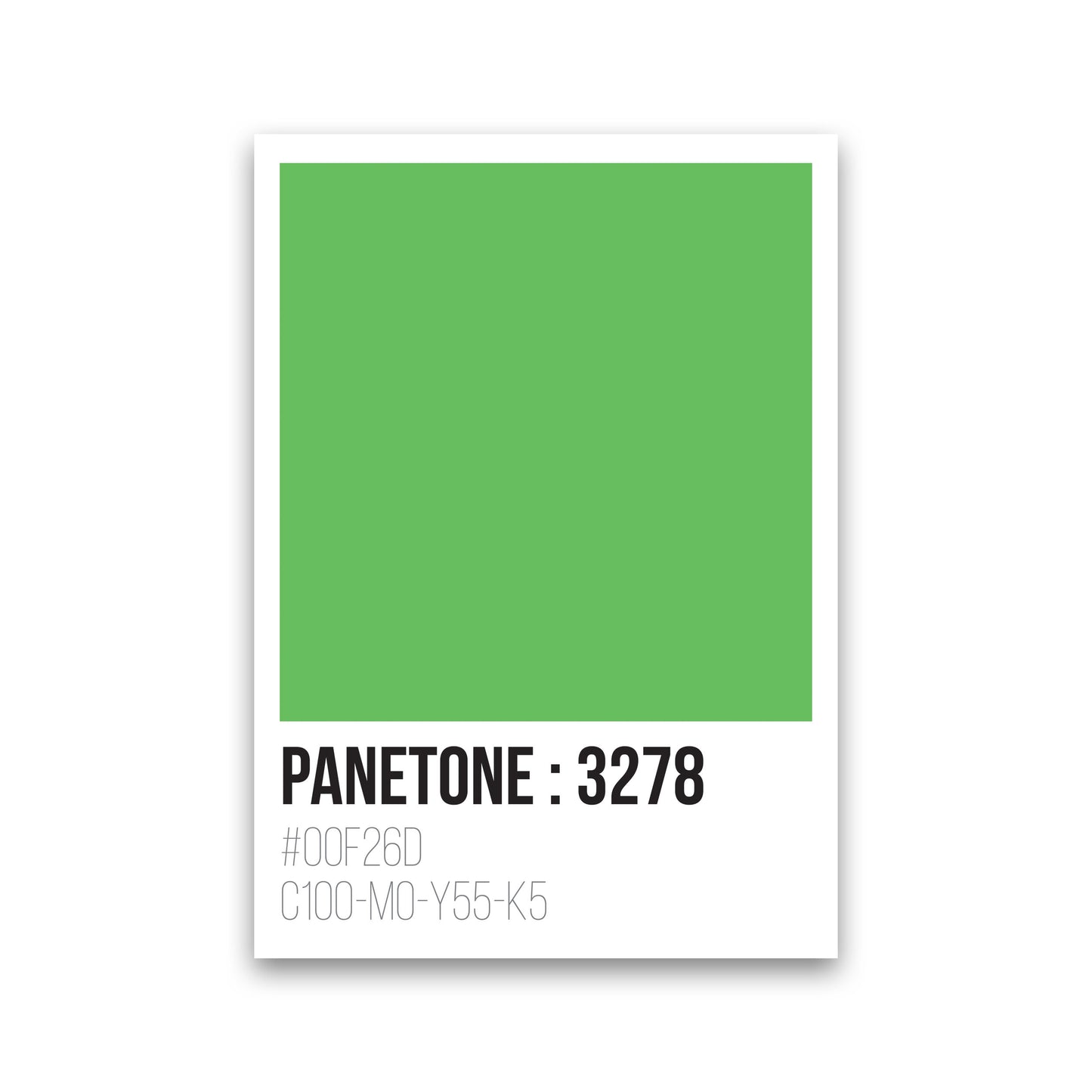 Panetone Colours 3278 Modern Print Print Only