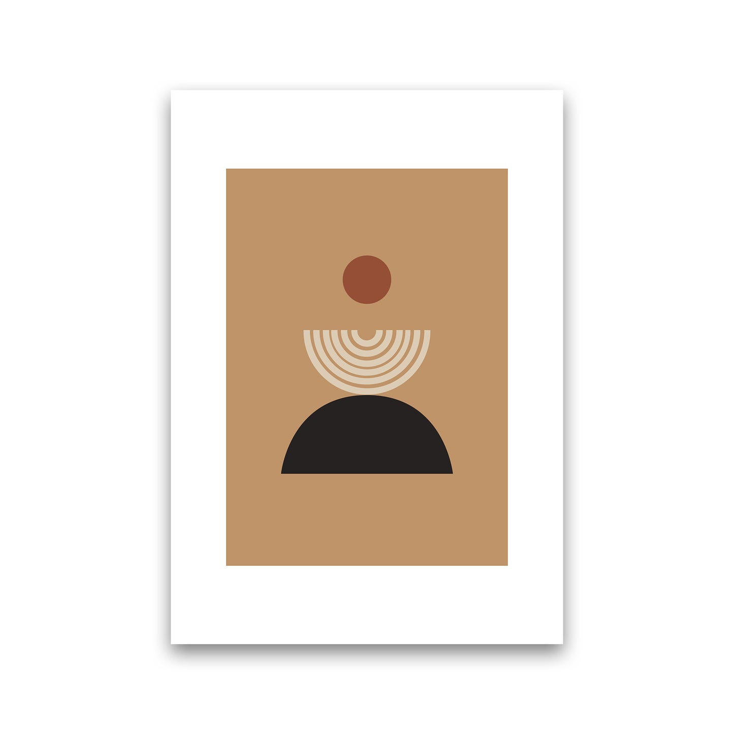 Mica Sand Fountain N19 Art Print by Pixy Paper Print Only