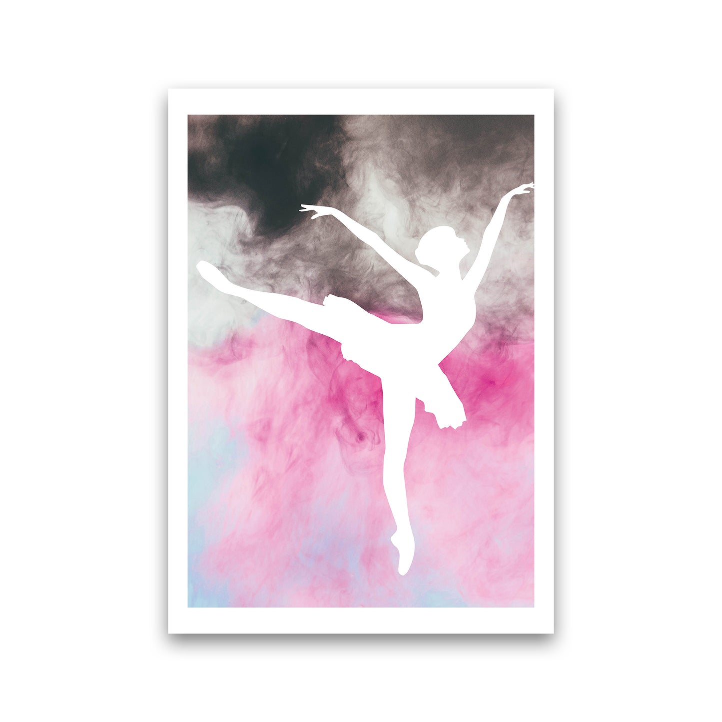 Ballerina Watercolour Art Print by Pixy Paper Print Only