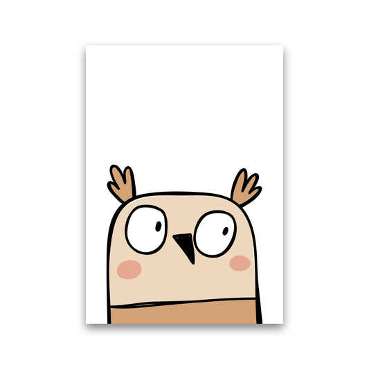 Owl  Art Print by Pixy Paper Print Only
