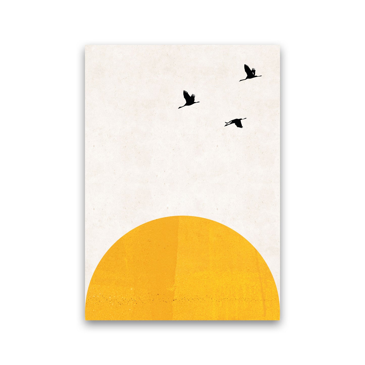Rising sun Art Print by Pixy Paper Print Only