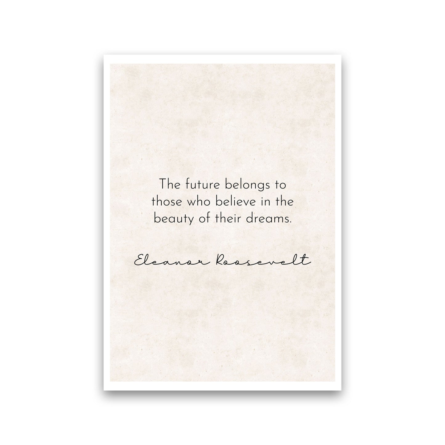 The Future - Roosevelt Art Print by Pixy Paper Print Only