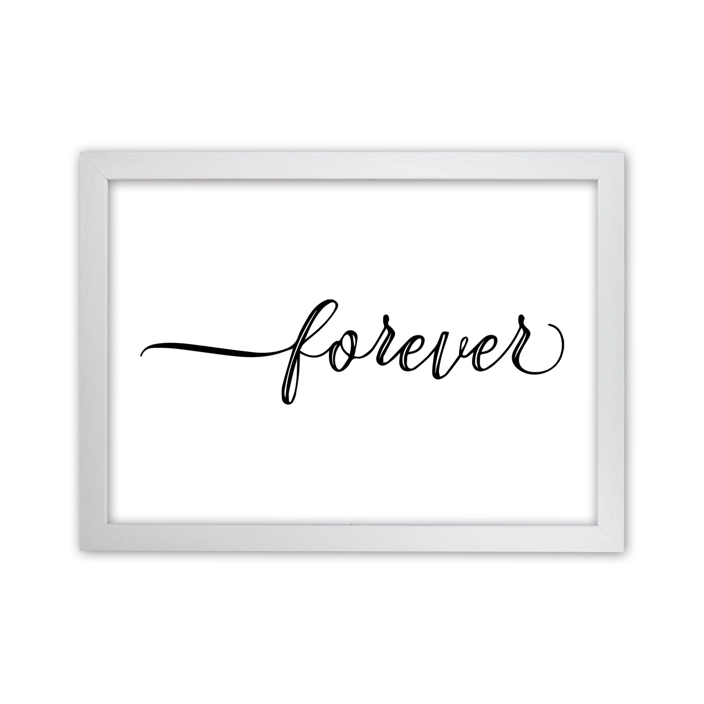 Forever Landscape Art Print by Pixy Paper White Grain