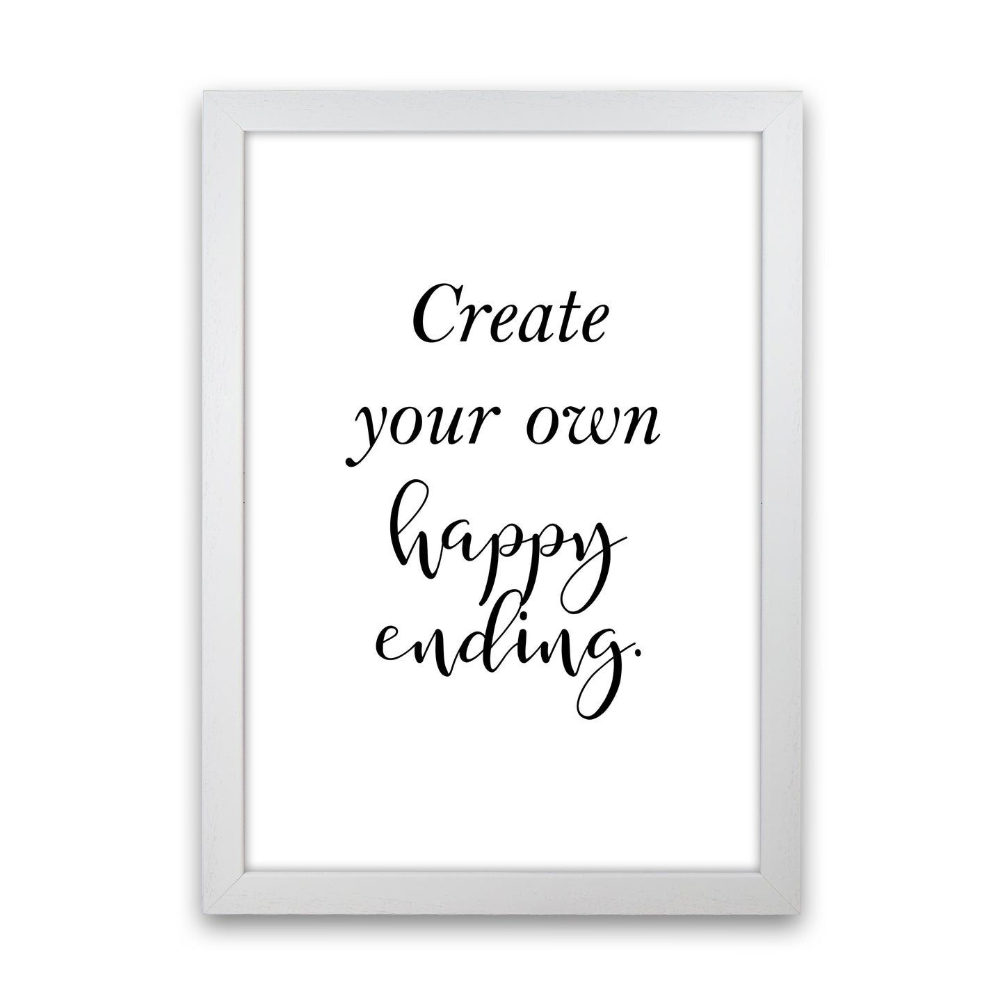 Create Your Own Art Print by Pixy Paper White Grain