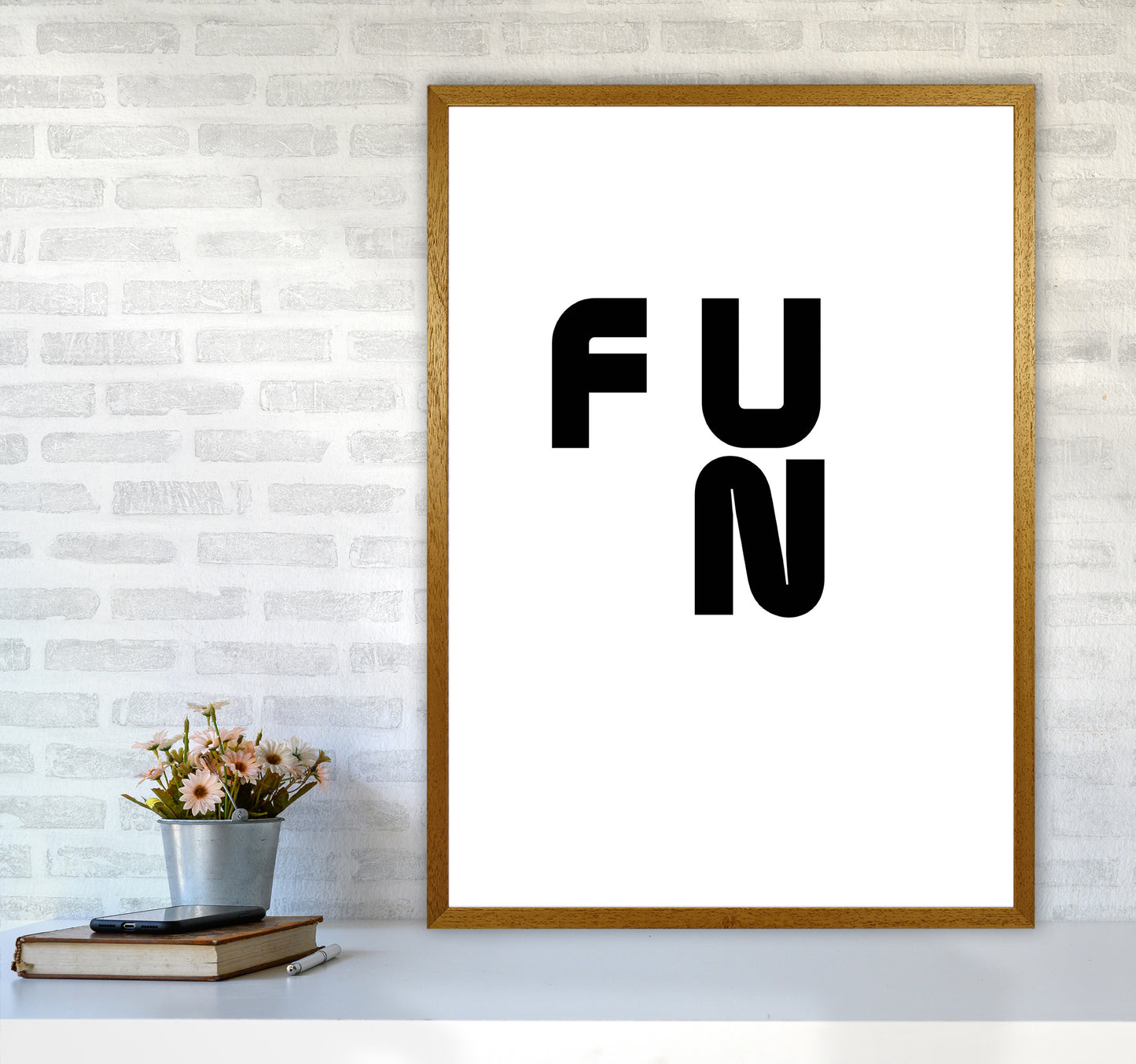 Fun Quote Art Print by Proper Job Studio A1 Print Only
