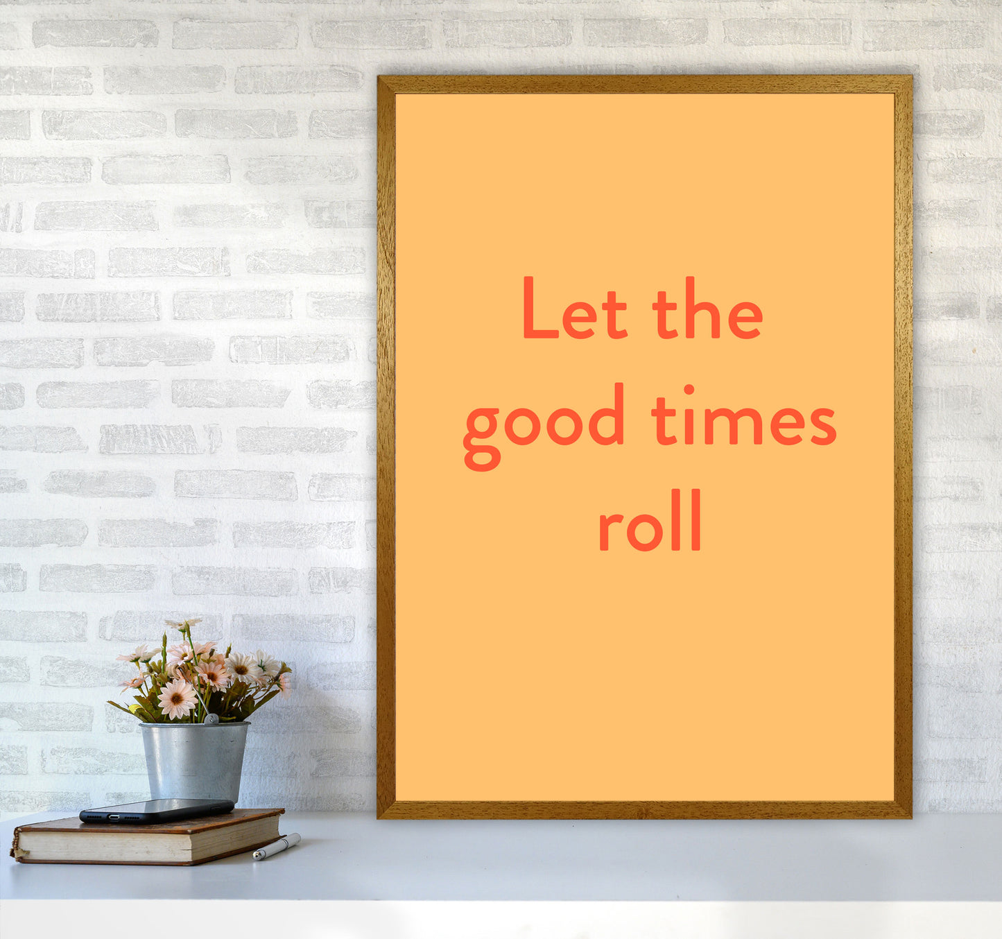 Good times roll Art Print by Proper Job Studio A1 Print Only