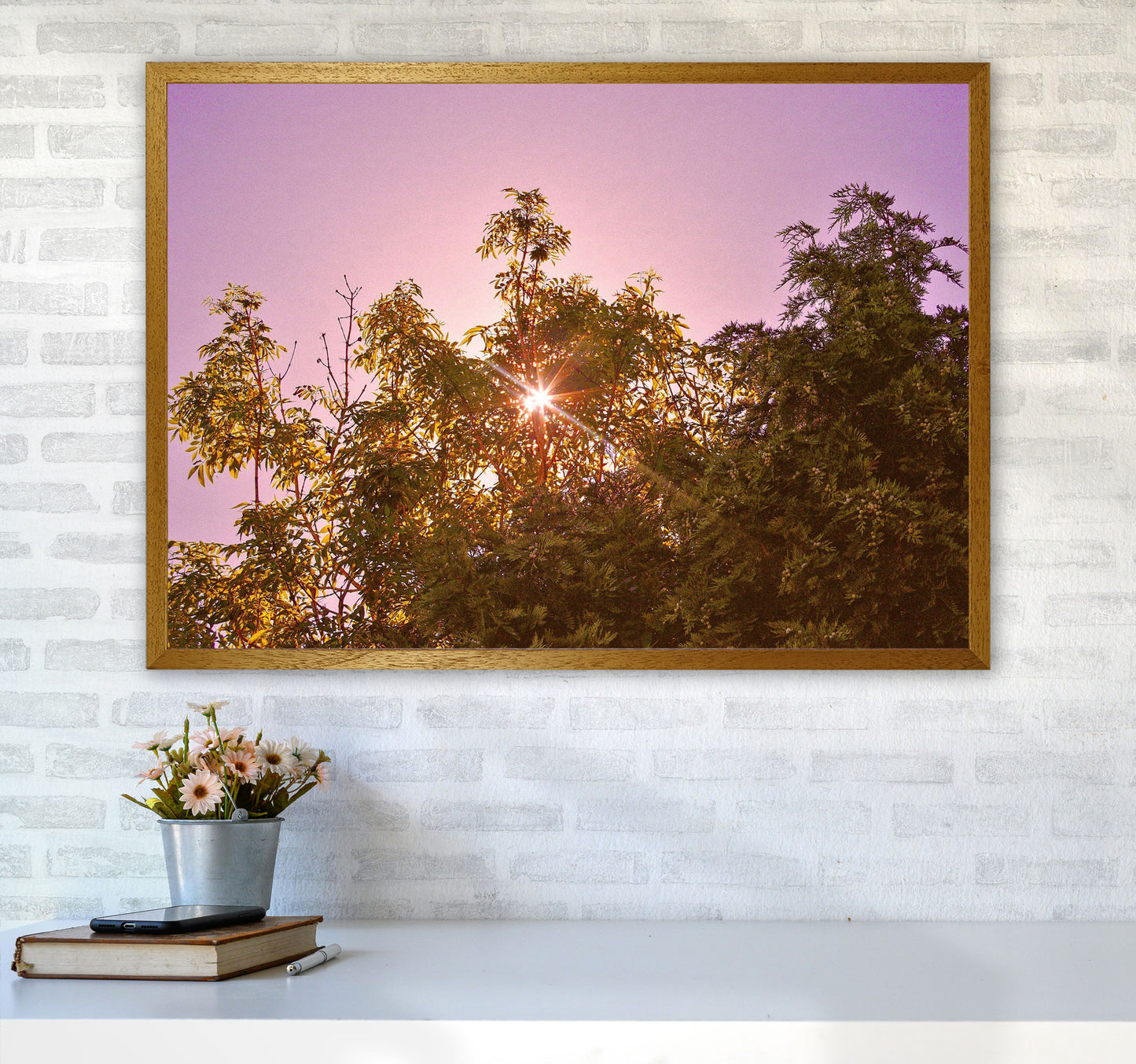 Blush Sunrise Art Print by Proper Job Studio A1 Print Only