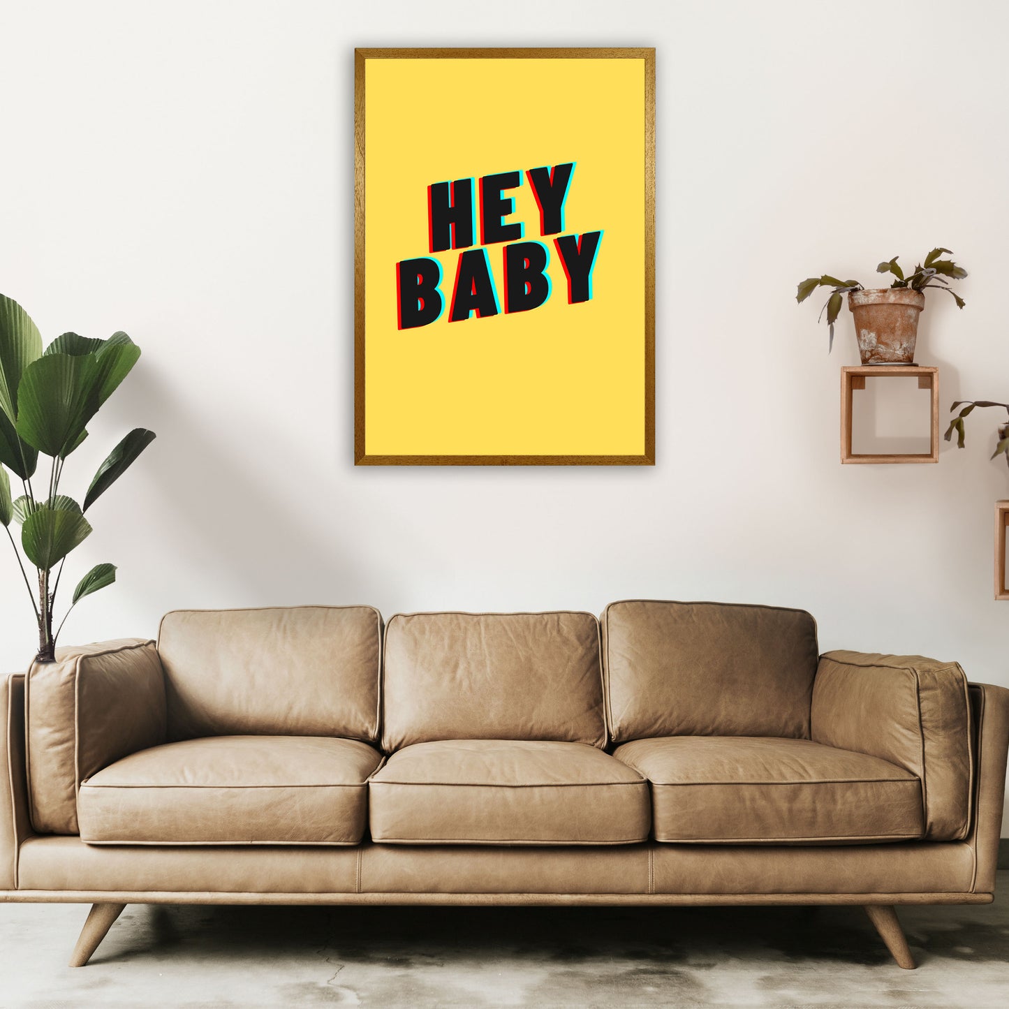 Hey Baby Art Print by Proper Job Studio A1 Print Only