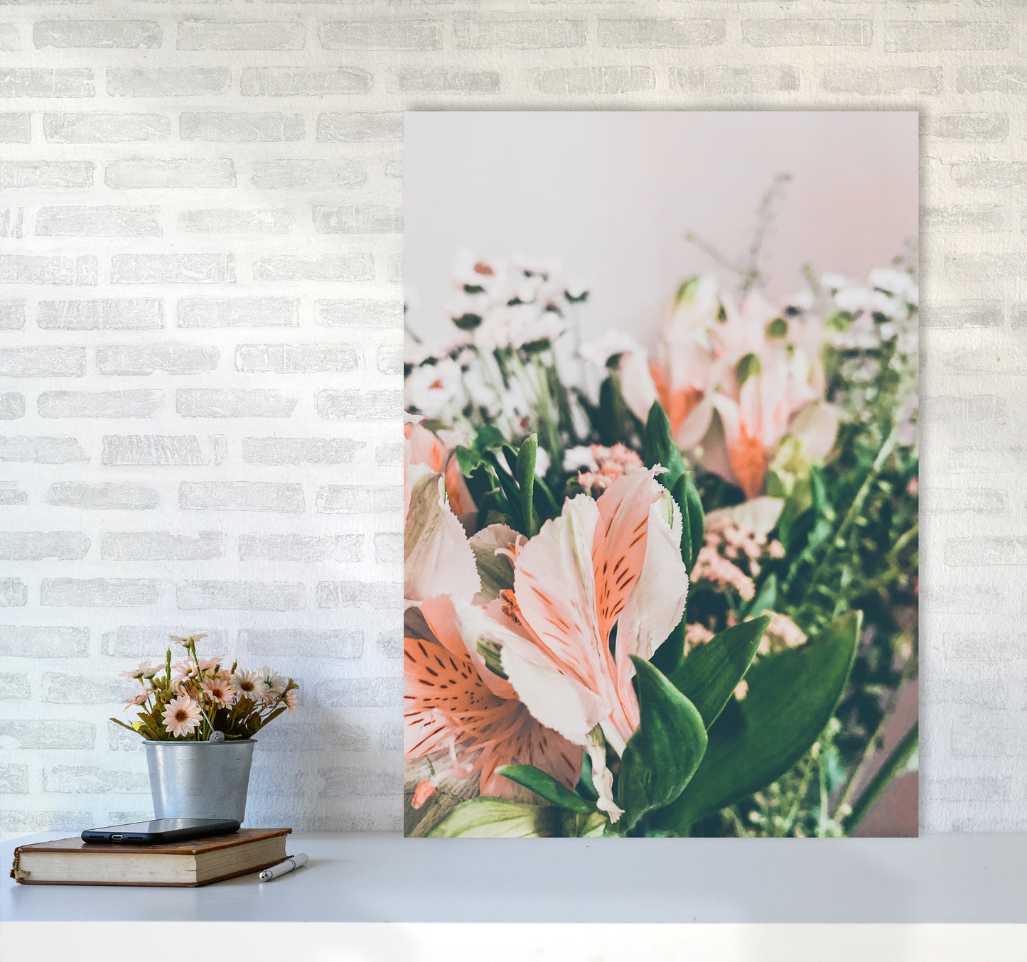 Flowers Photography Art Print by Proper Job Studio A1 Black Frame