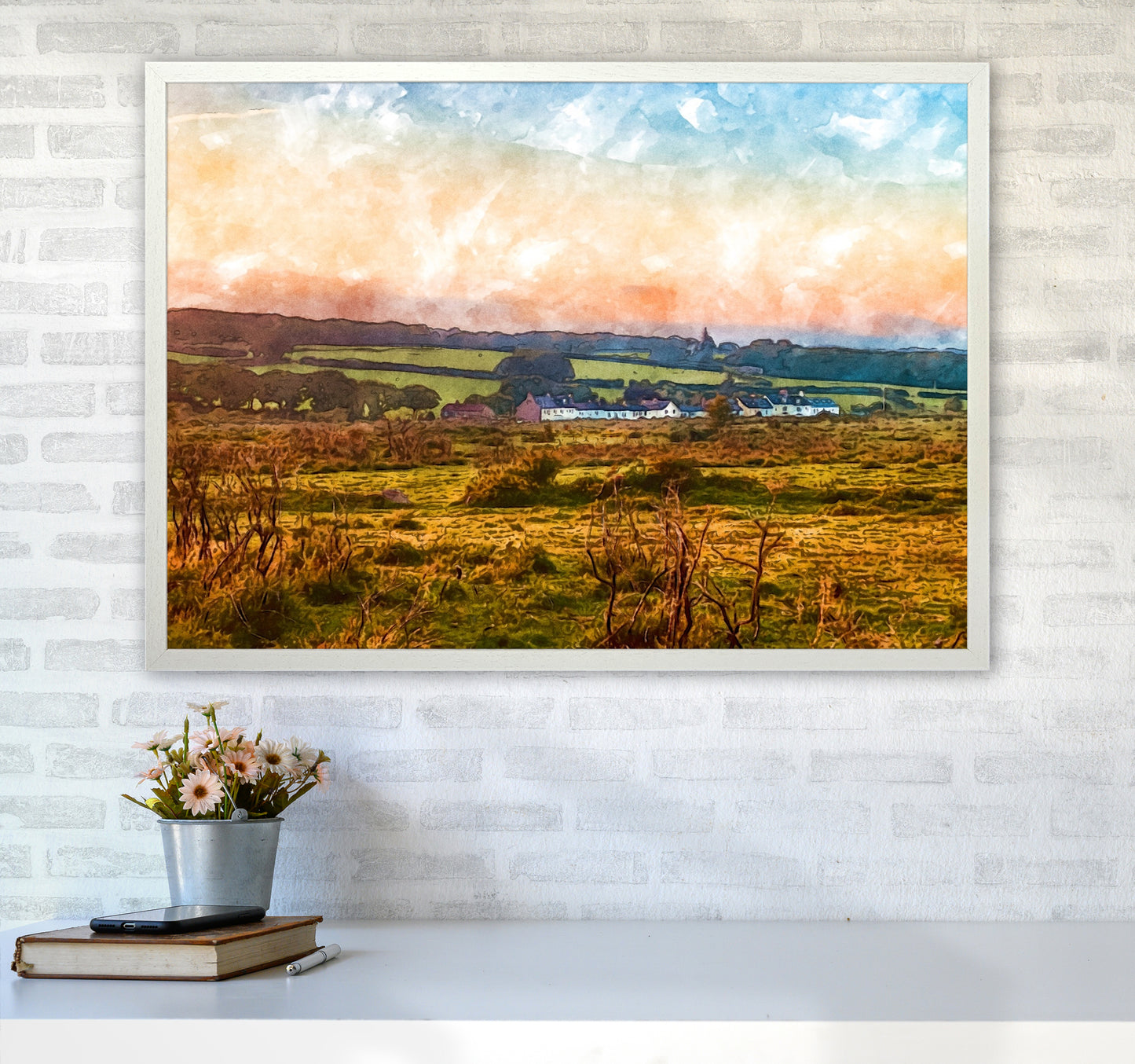 Looking over Dartmoor A1 Oak Frame
