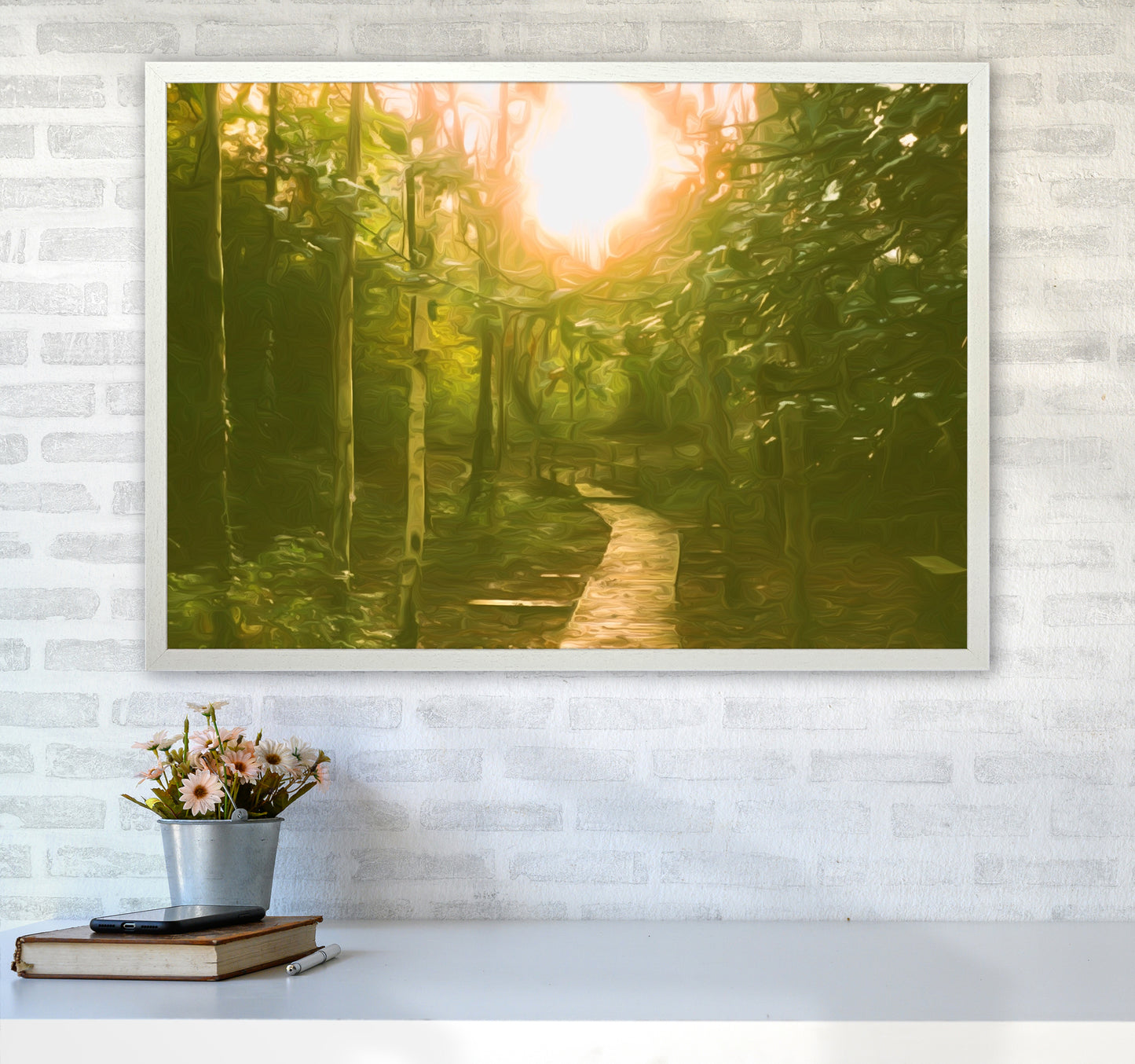 Autumn wood A1 Oak Frame