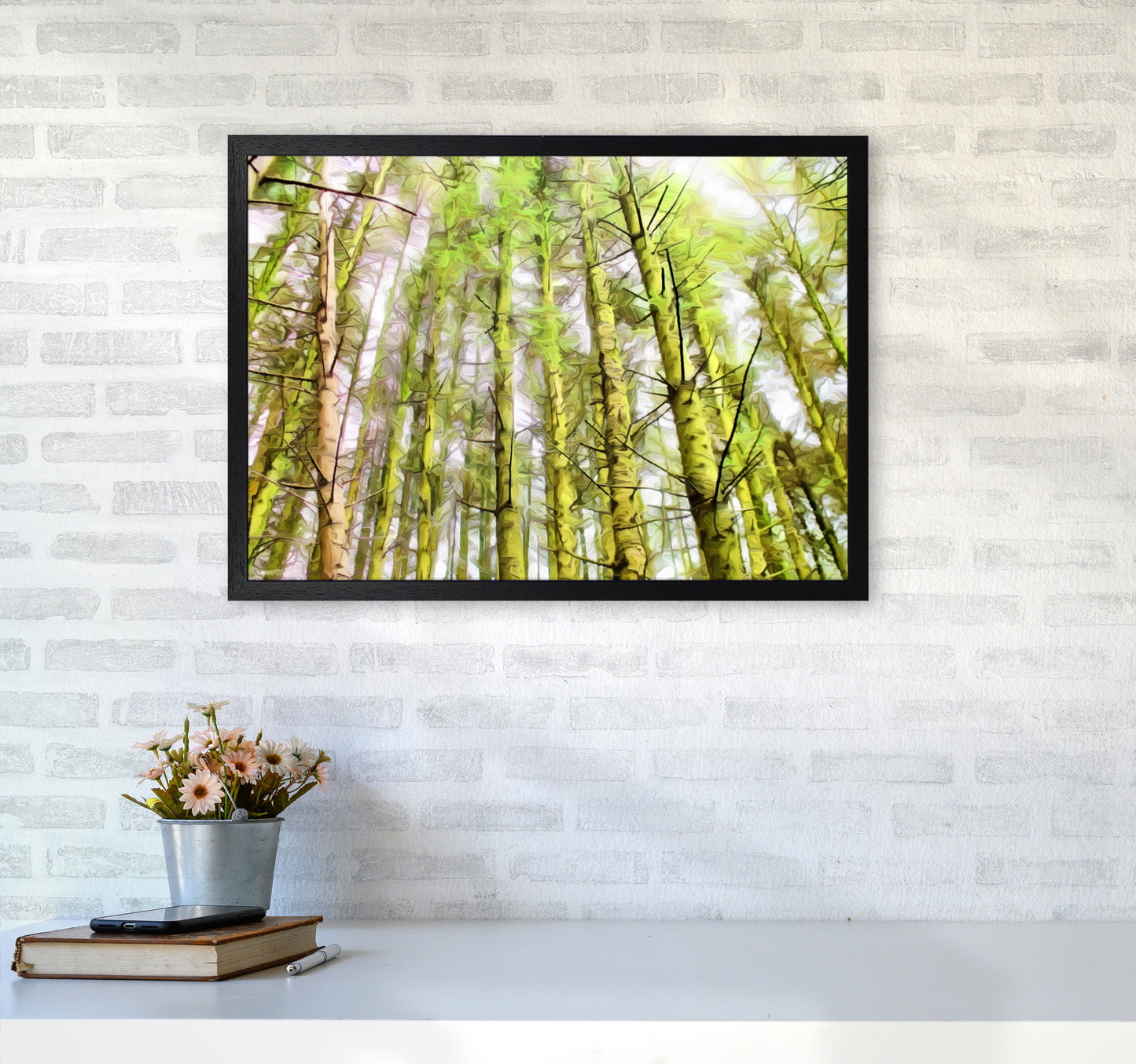 Woodland A2 White Frame