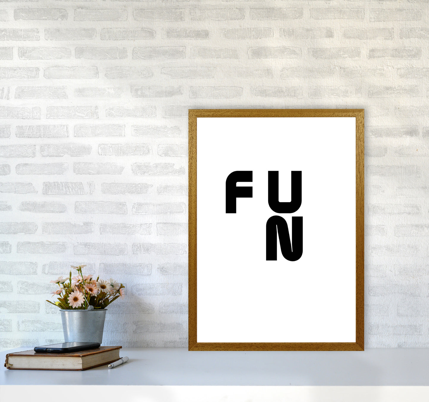 Fun Quote Art Print by Proper Job Studio A2 Print Only