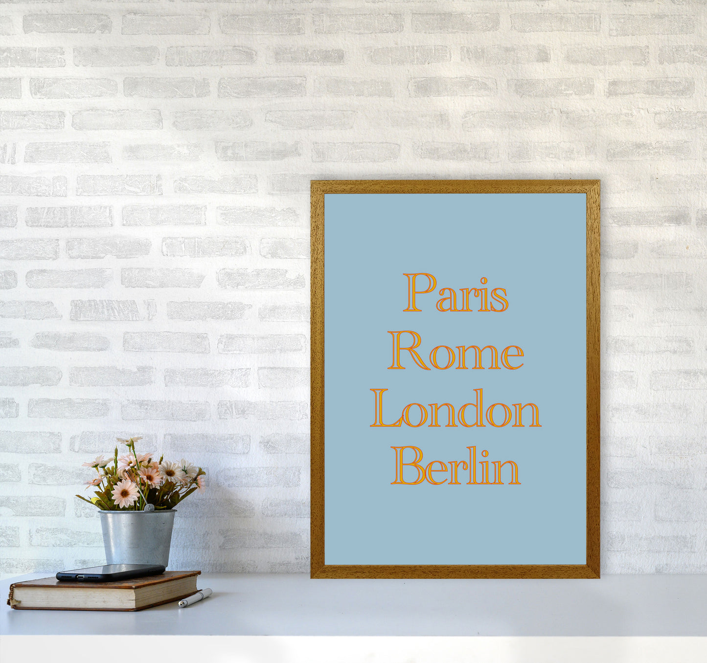 Cities (2) Art Print by Proper Job Studio A2 Print Only