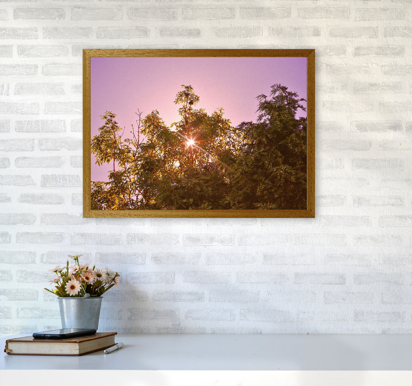 Blush Sunrise Art Print by Proper Job Studio A2 Print Only
