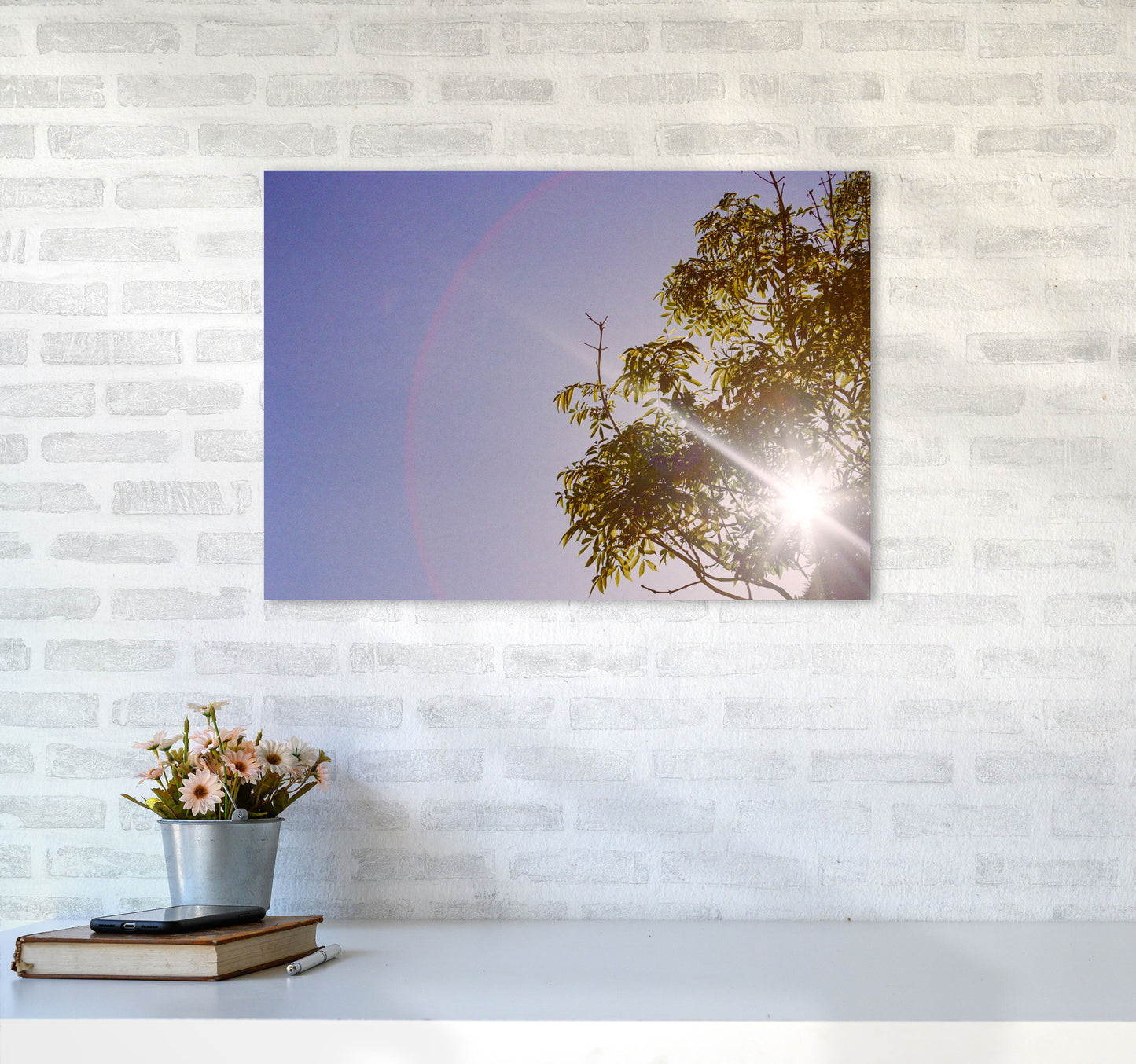 Summer haze Art Print by Proper Job Studio A2 Black Frame