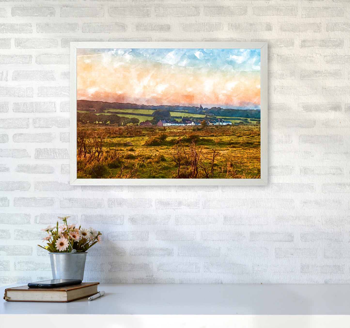 Looking over Dartmoor A2 Oak Frame