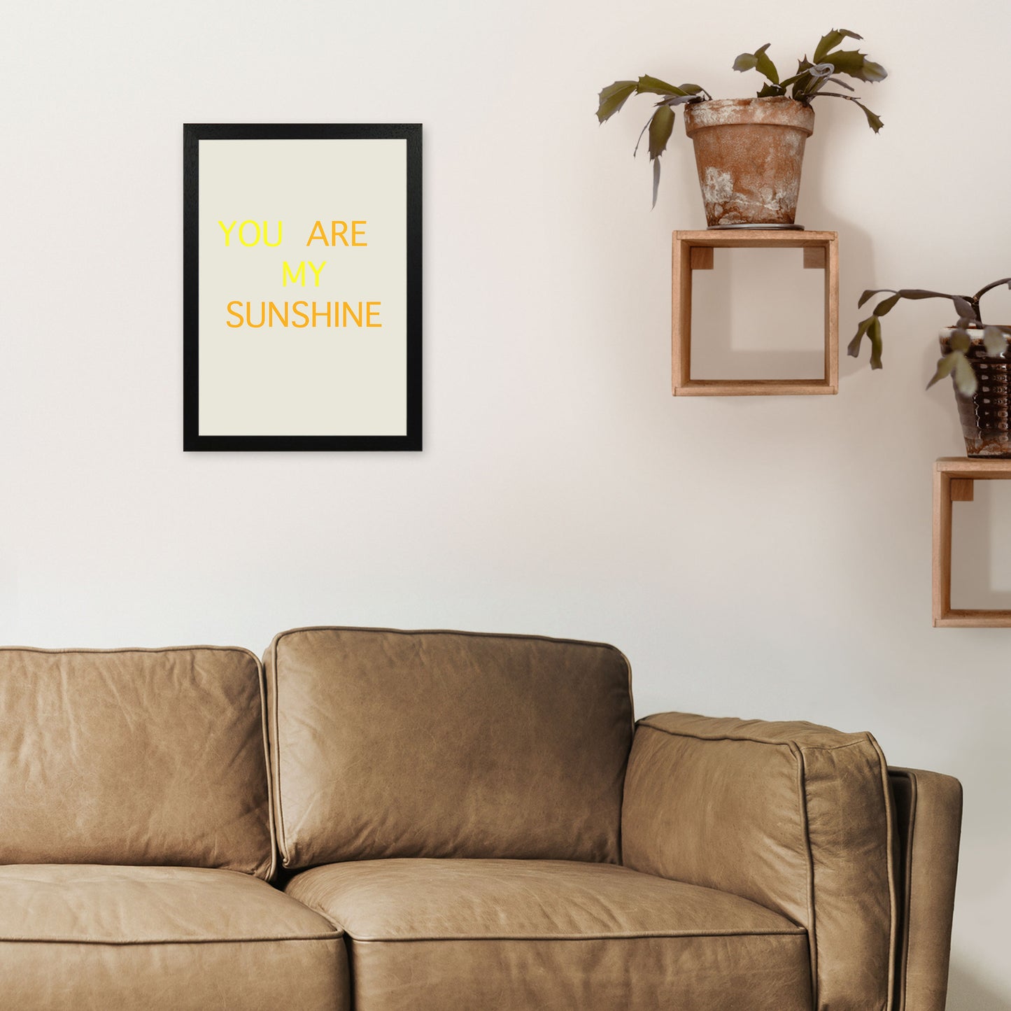My Sunshine Art Print by Proper Job Studio A3 White Frame