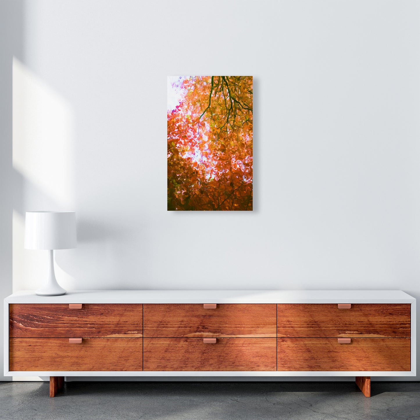 Autumn Leaves A3 Canvas