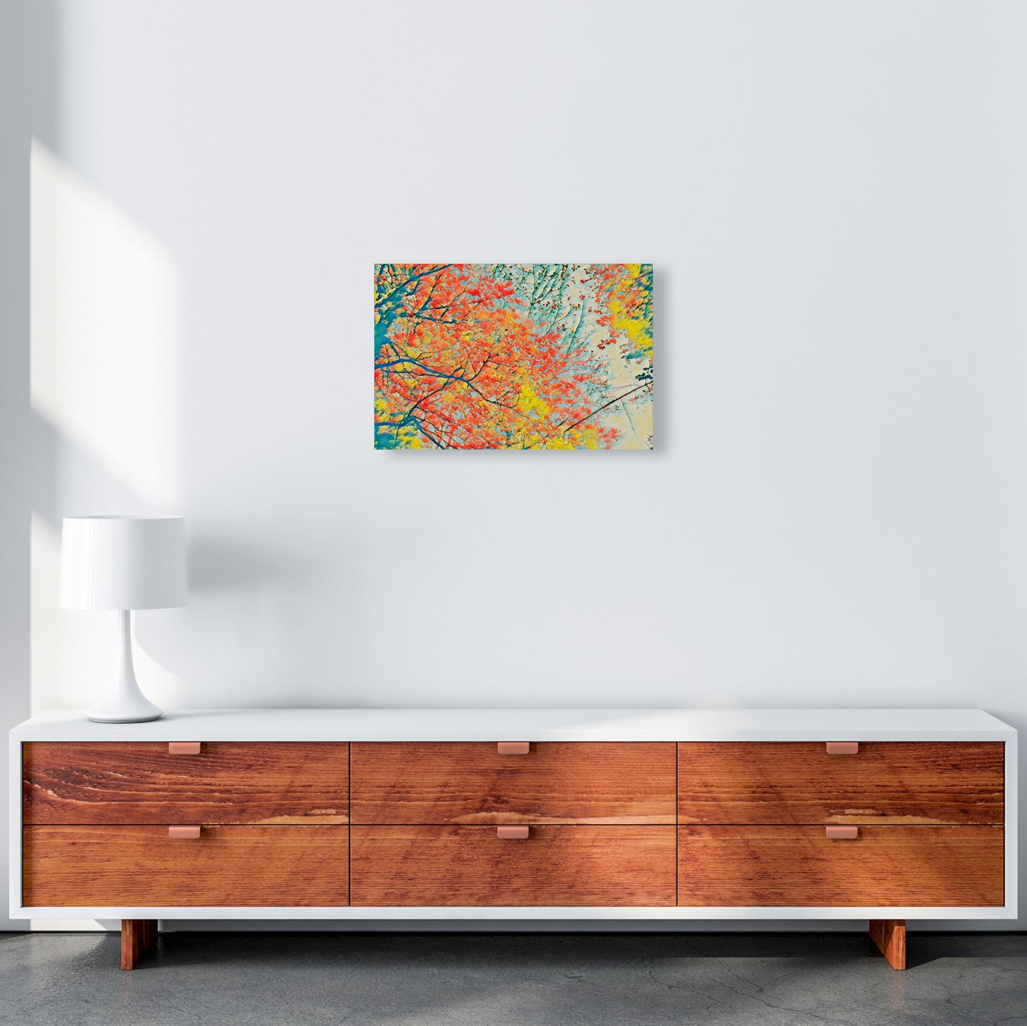 Autumn is here A3 Canvas