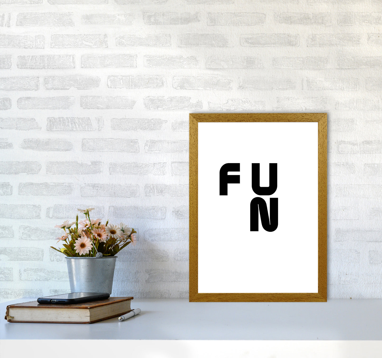 Fun Quote Art Print by Proper Job Studio A3 Print Only