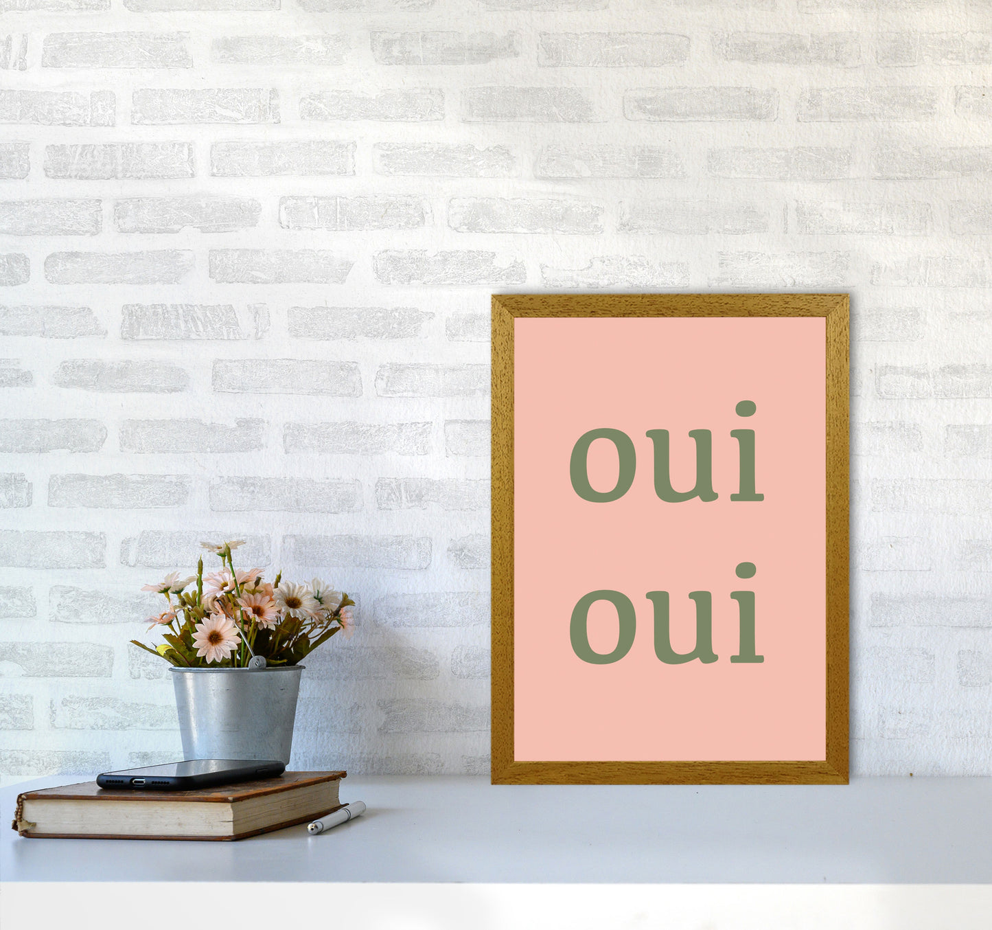 OUI OUI Art Print by Proper Job Studio A3 Print Only