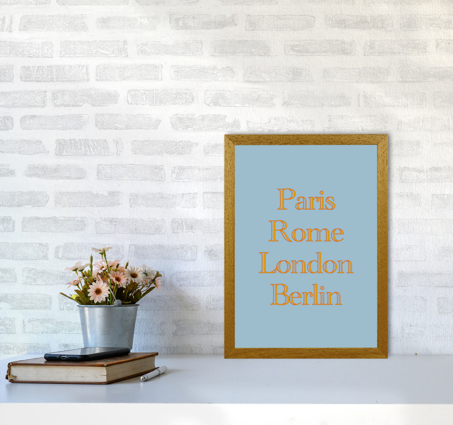 Cities (2) Art Print by Proper Job Studio A3 Print Only