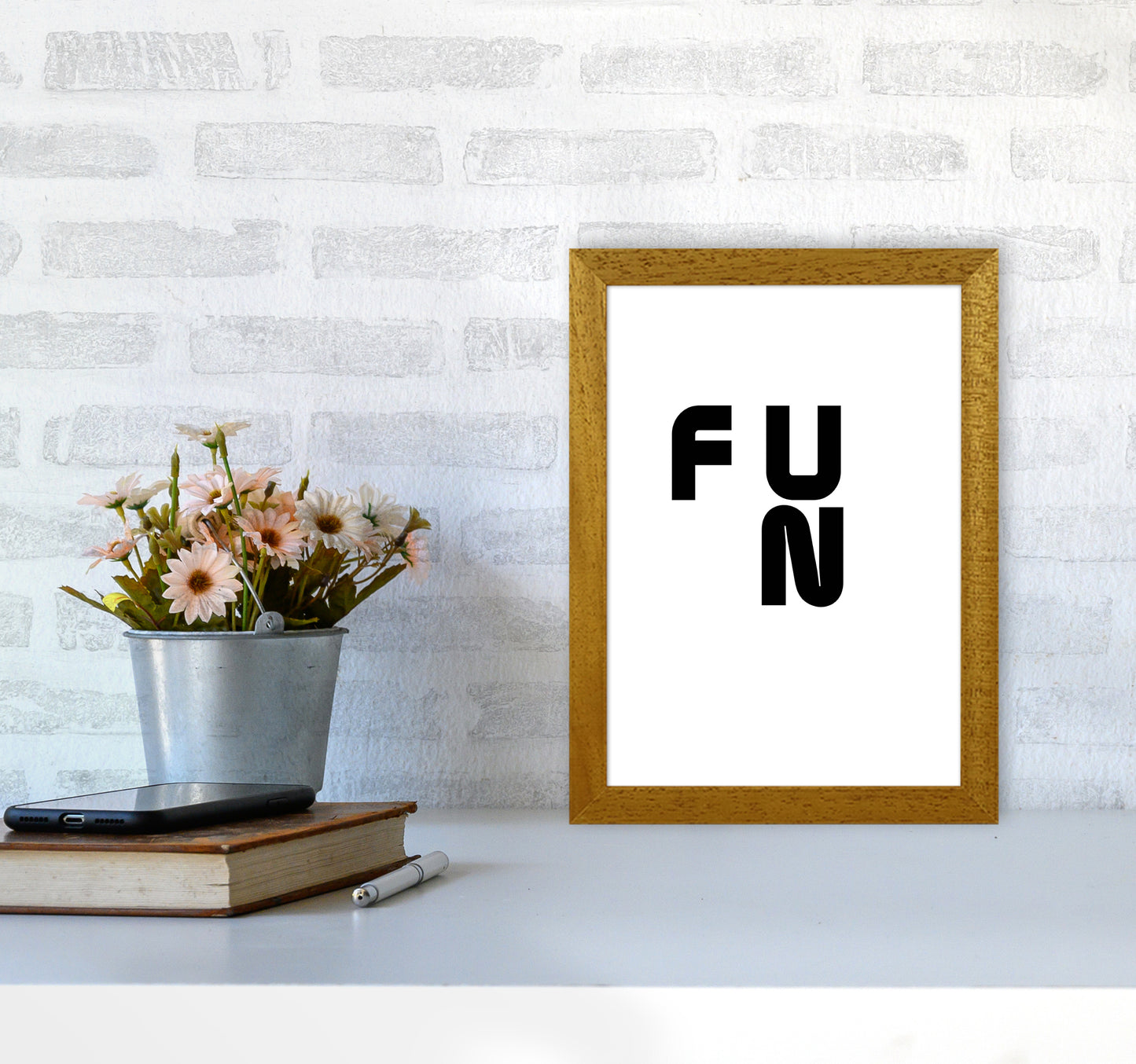 Fun Quote Art Print by Proper Job Studio A4 Print Only