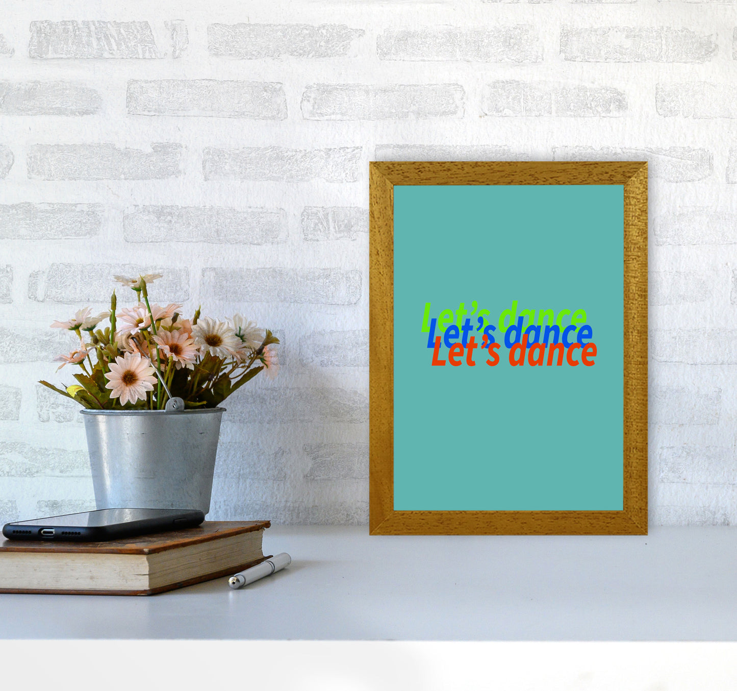 Let's Dance Art Print by Proper Job Studio A4 Print Only