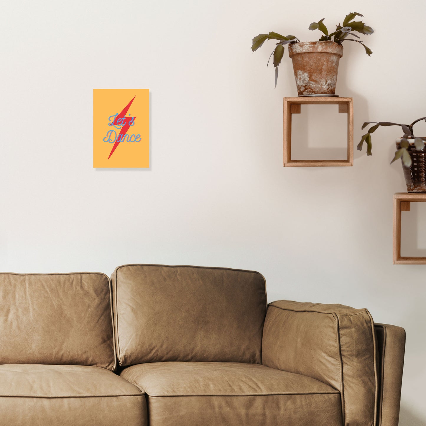 Let's dance 2 Art Print by Proper Job Studio A4 Black Frame