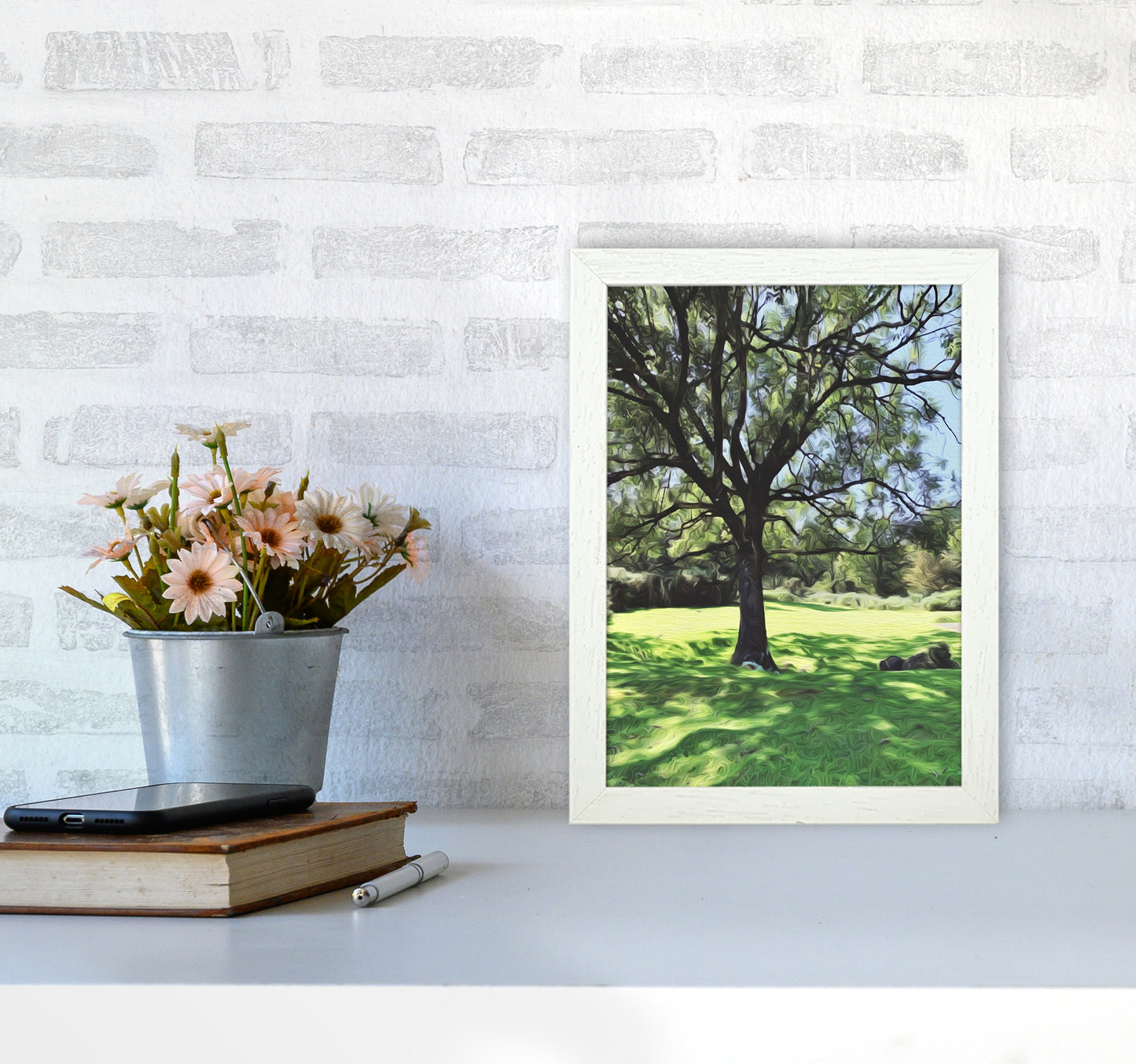 Tree A4 Oak Frame