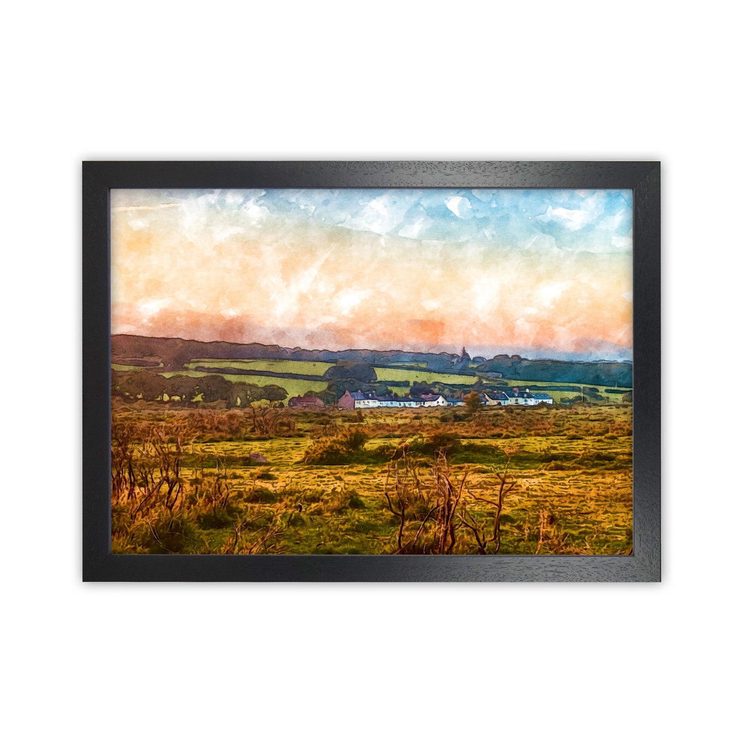 Looking over Dartmoor Black Grain