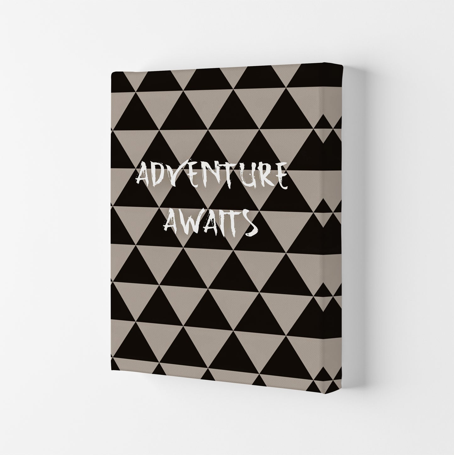 Adventure Quote Art Print by Proper Job Studio Canvas