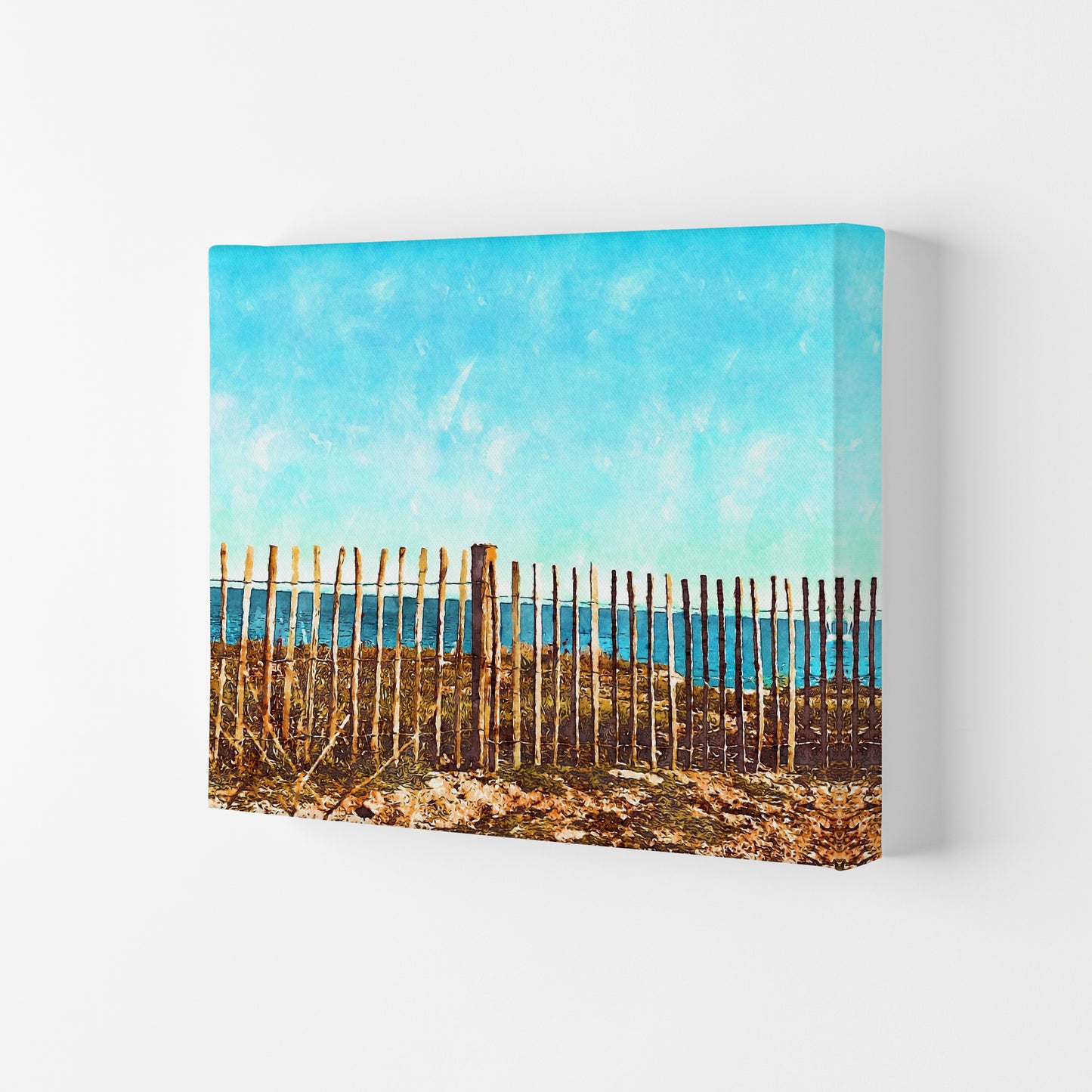 A day at the beach Canvas