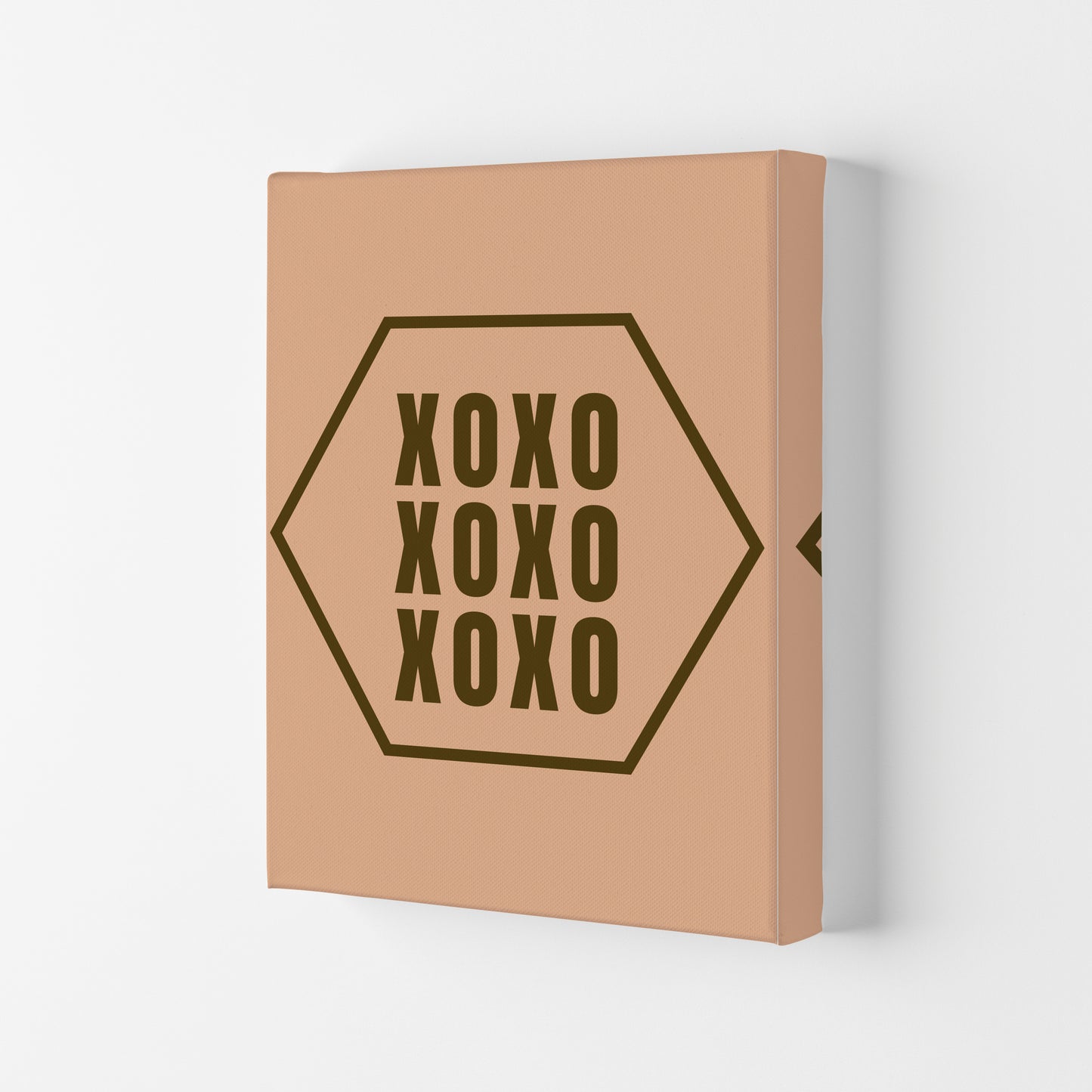 XOXO Art Print by Proper Job Studio Canvas