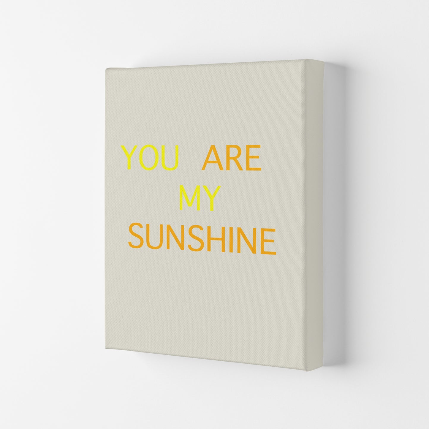 My Sunshine Art Print by Proper Job Studio Canvas