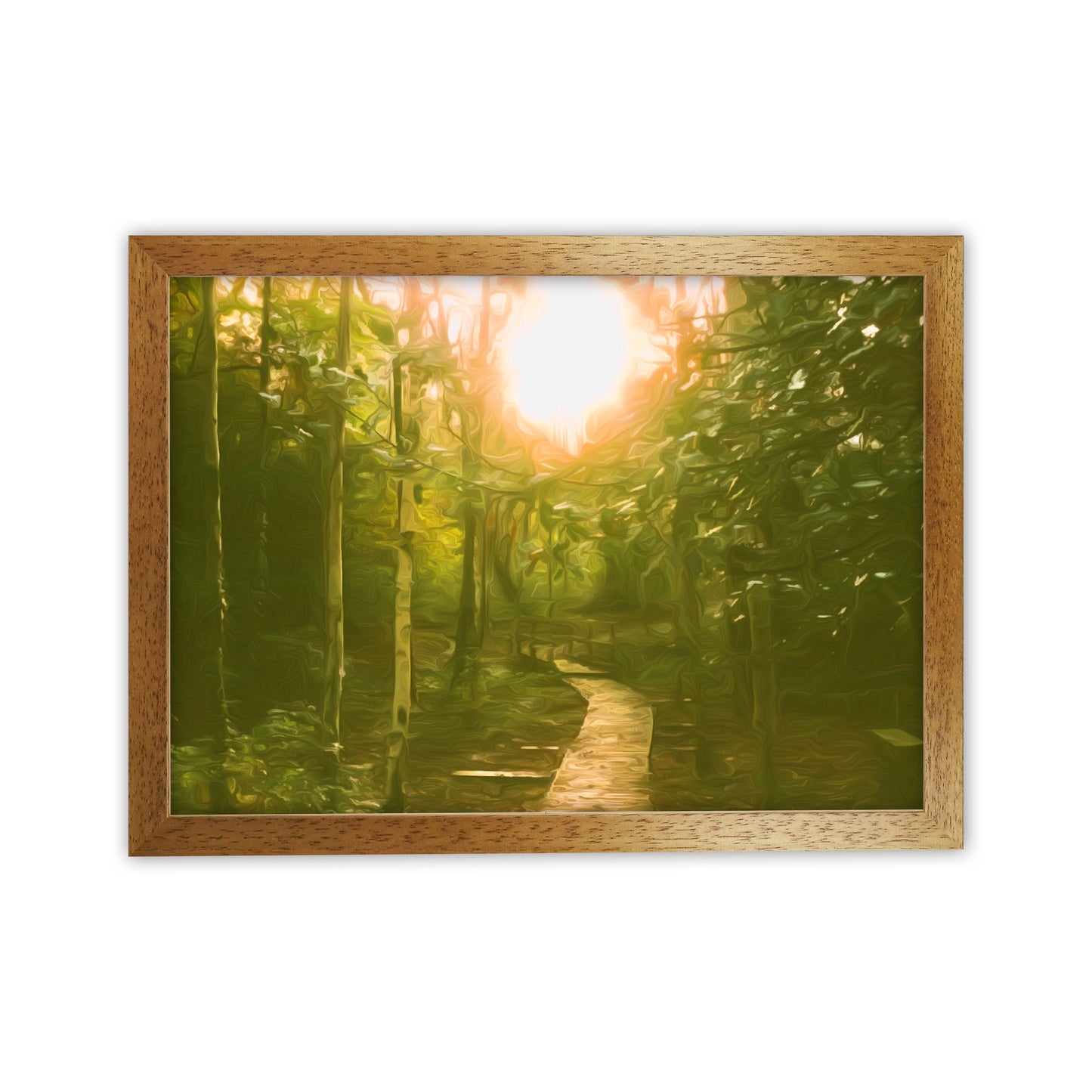 Autumn wood Oak Grain