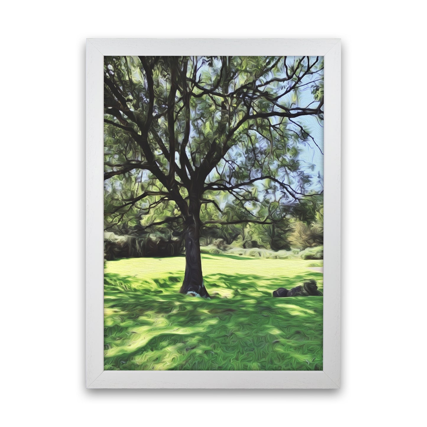 Tree White Grain