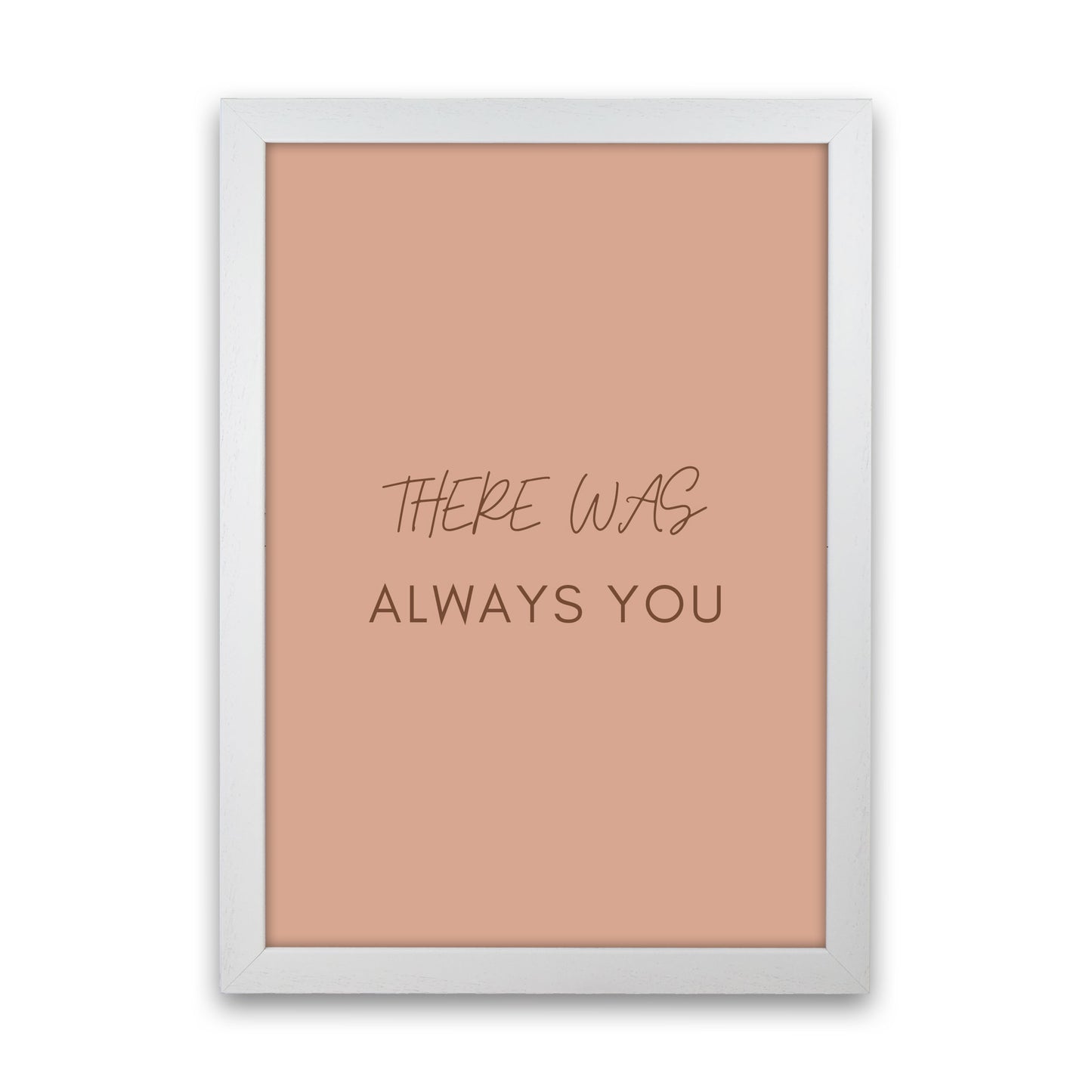 There was you Art Print by Proper Job Studio White Grain