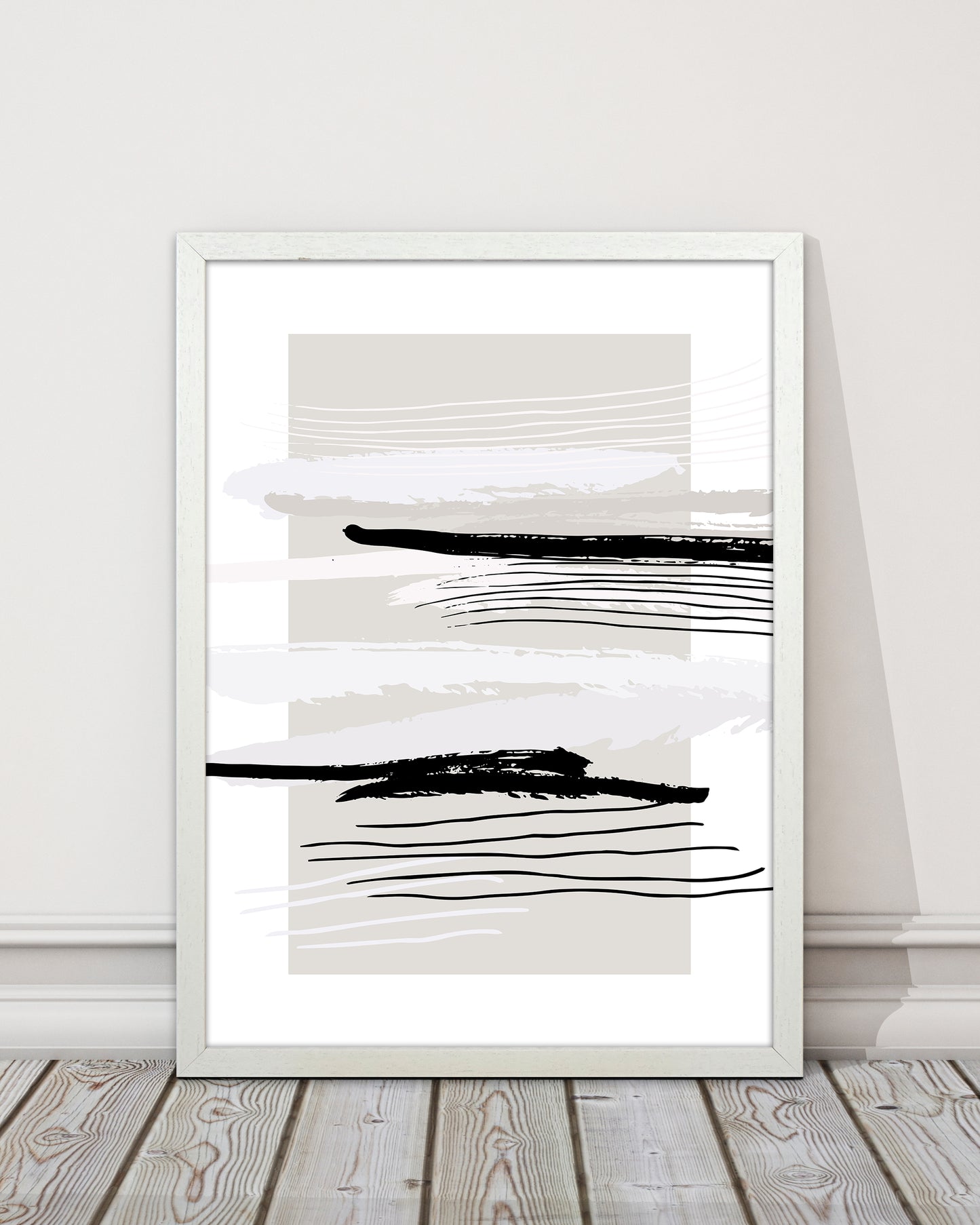 abstracts pennellate linee grey white black 07