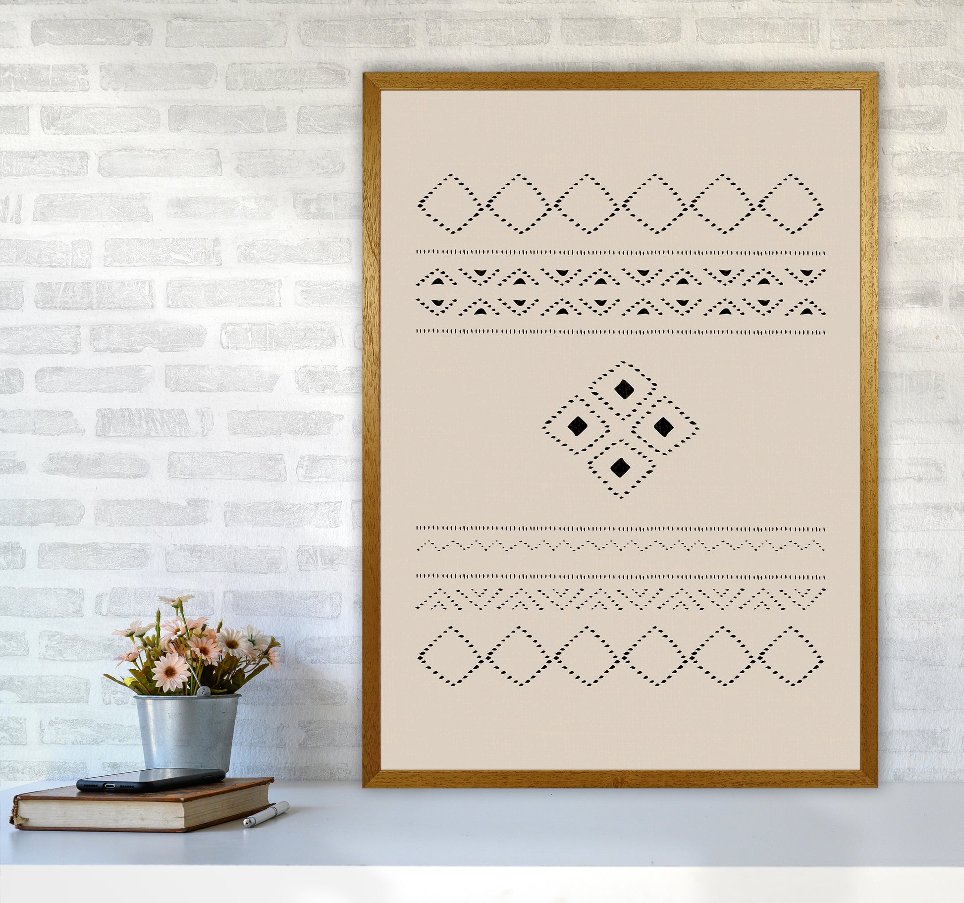 Ethno Neutral By Planeta444 A1 Print Only
