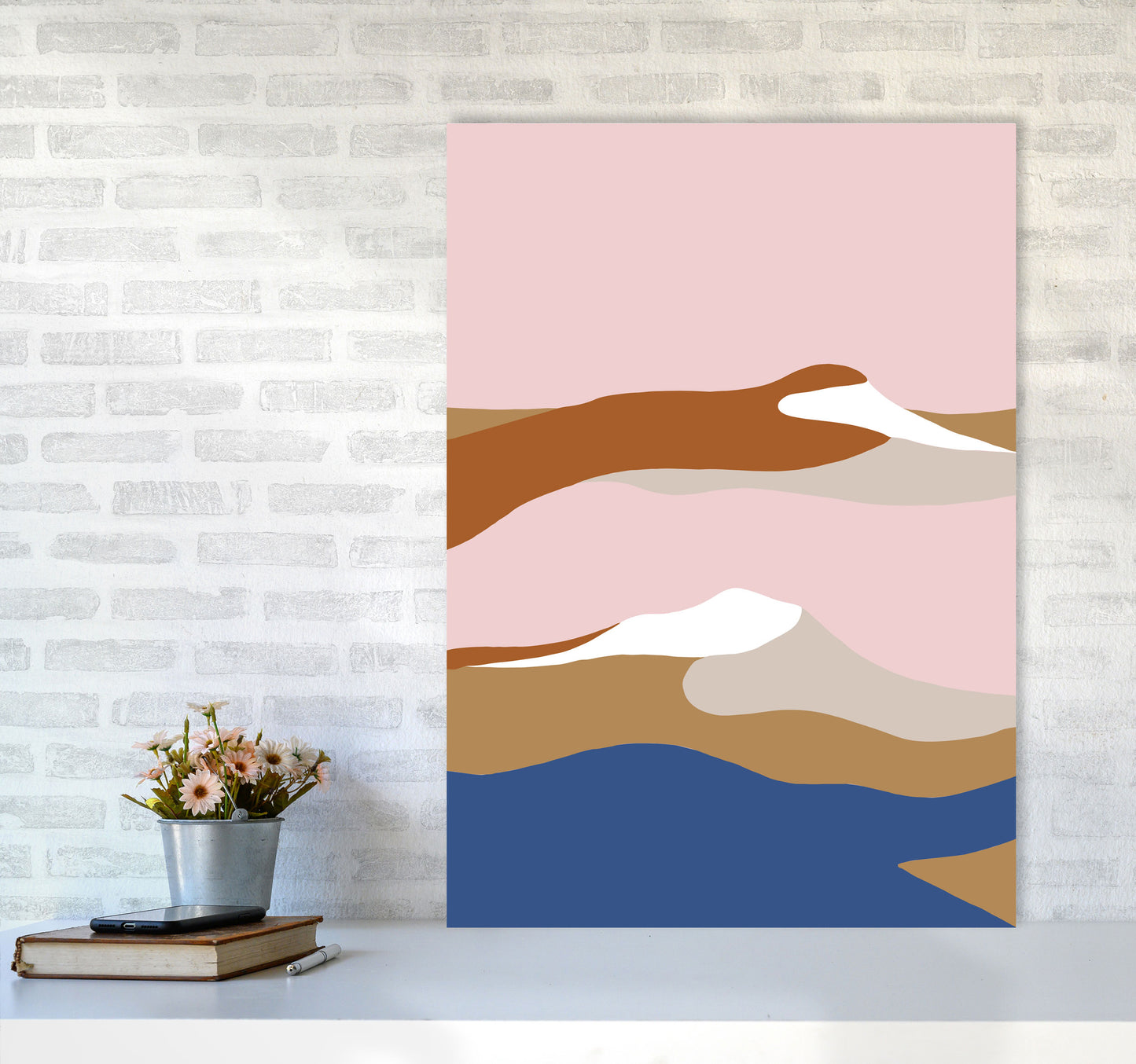 Abstract Dunes3 By Planeta444 A1 Black Frame