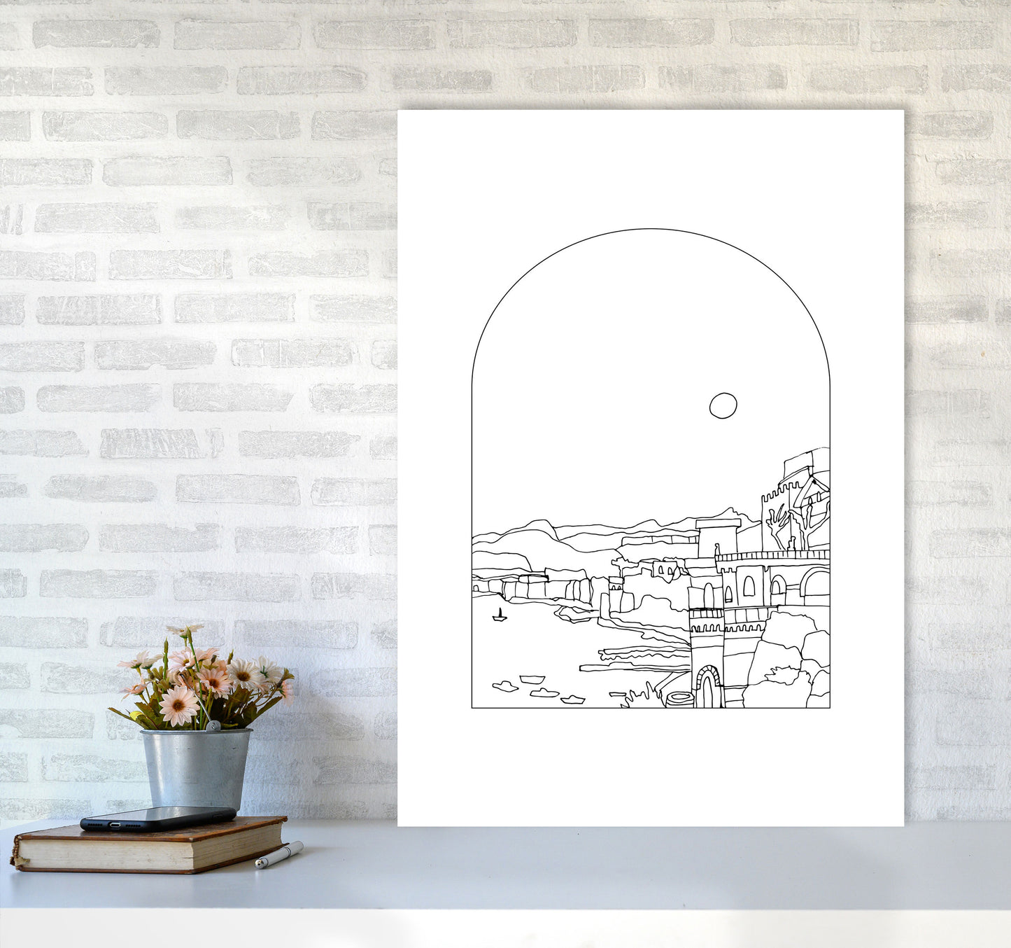 Sorrento By Planeta444 A1 Black Frame