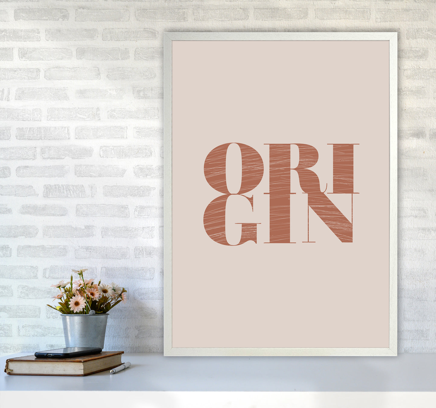 Origin Cavern Clay By Planeta444 A1 Oak Frame