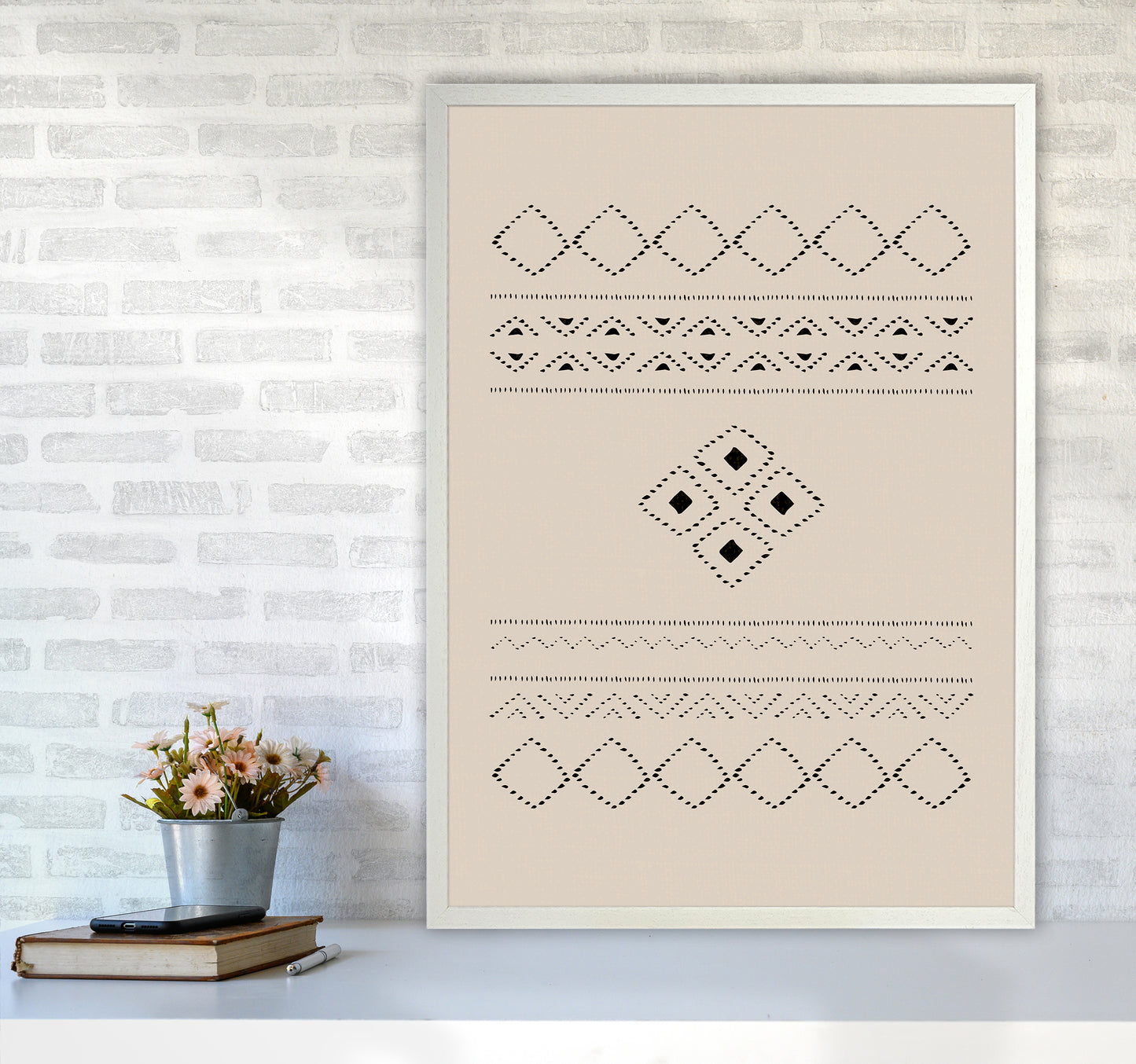 Ethno Neutral By Planeta444 A1 Oak Frame